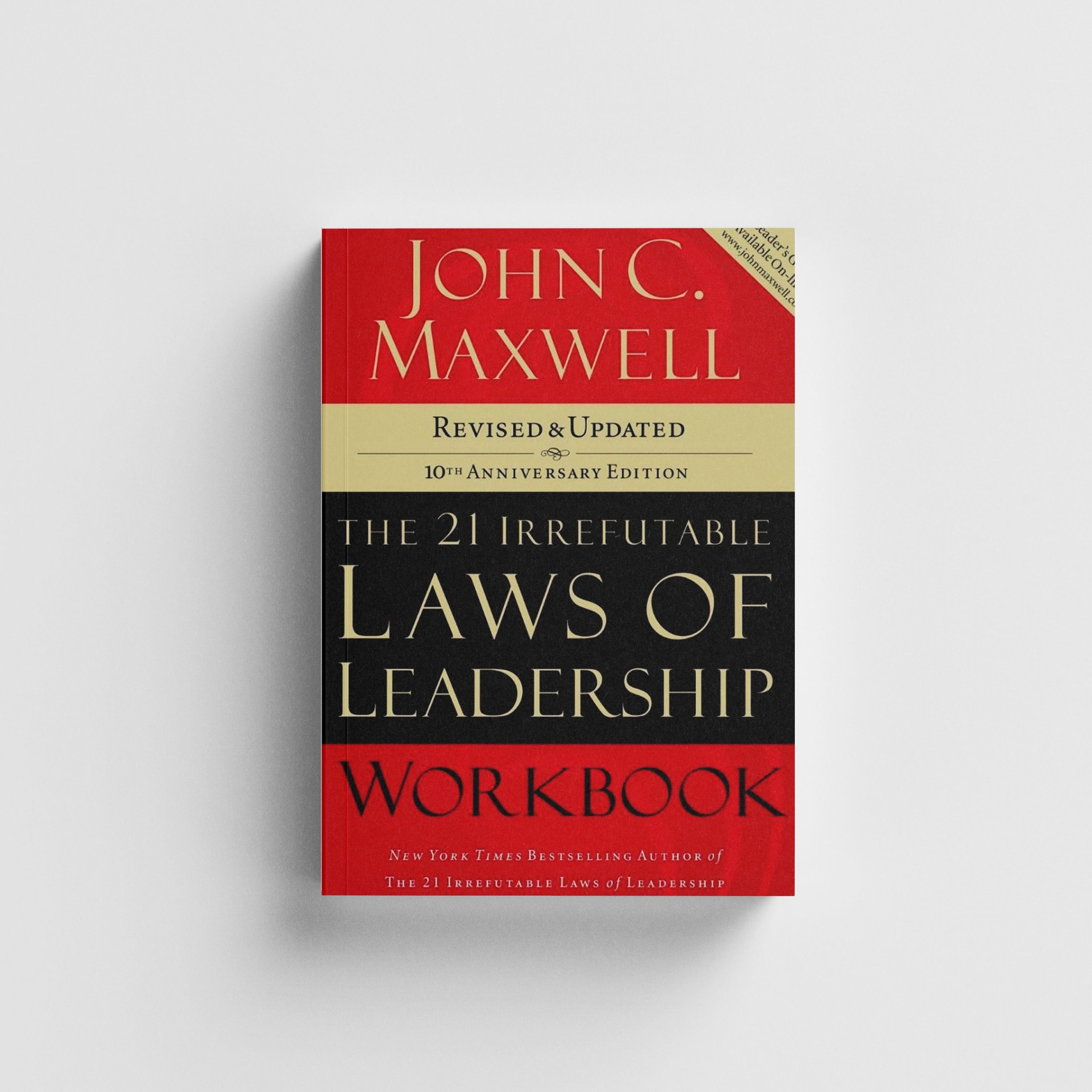 cover art for The 21 Irrefutable Laws of Leadership