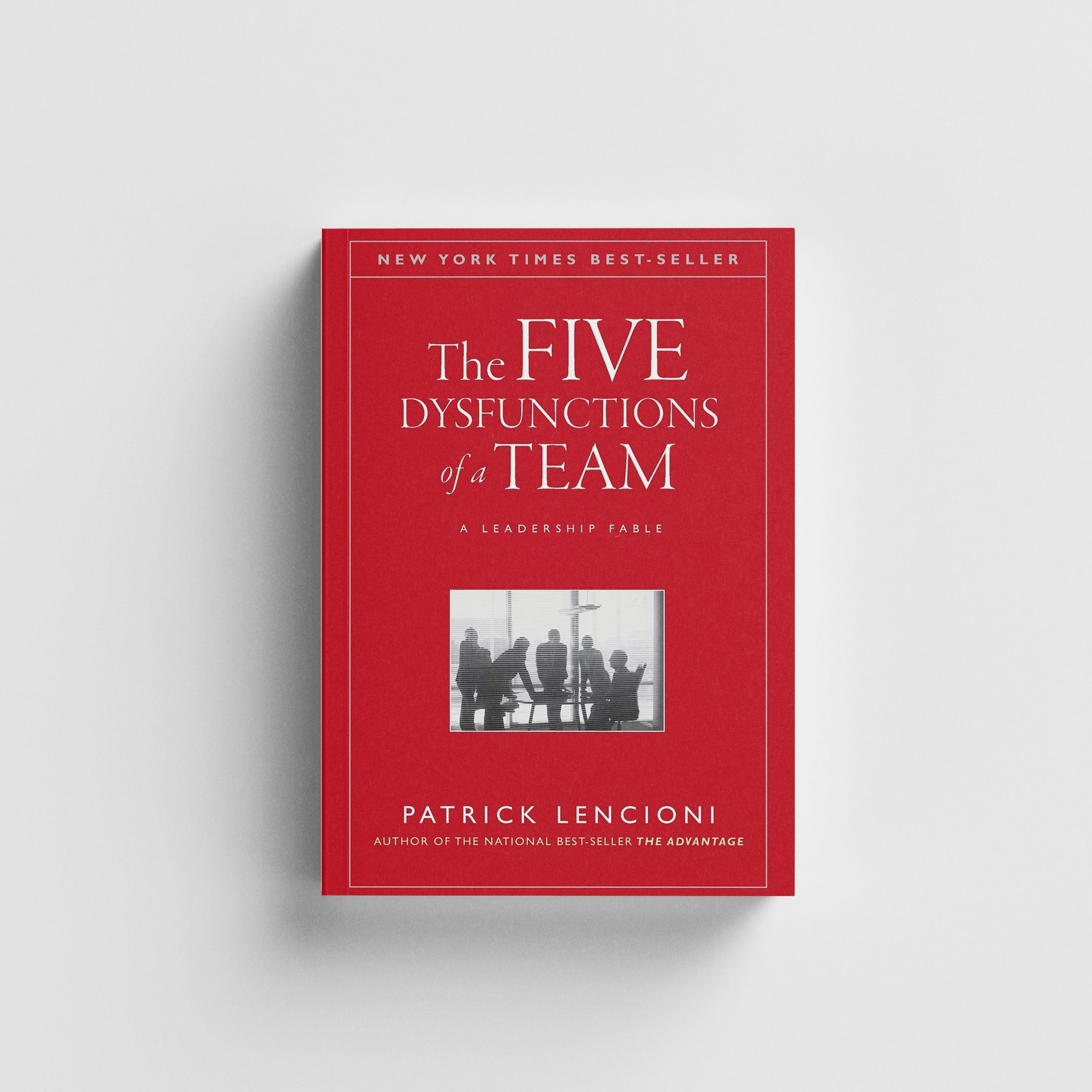 cover art for The Five Dysfunctions of a Team