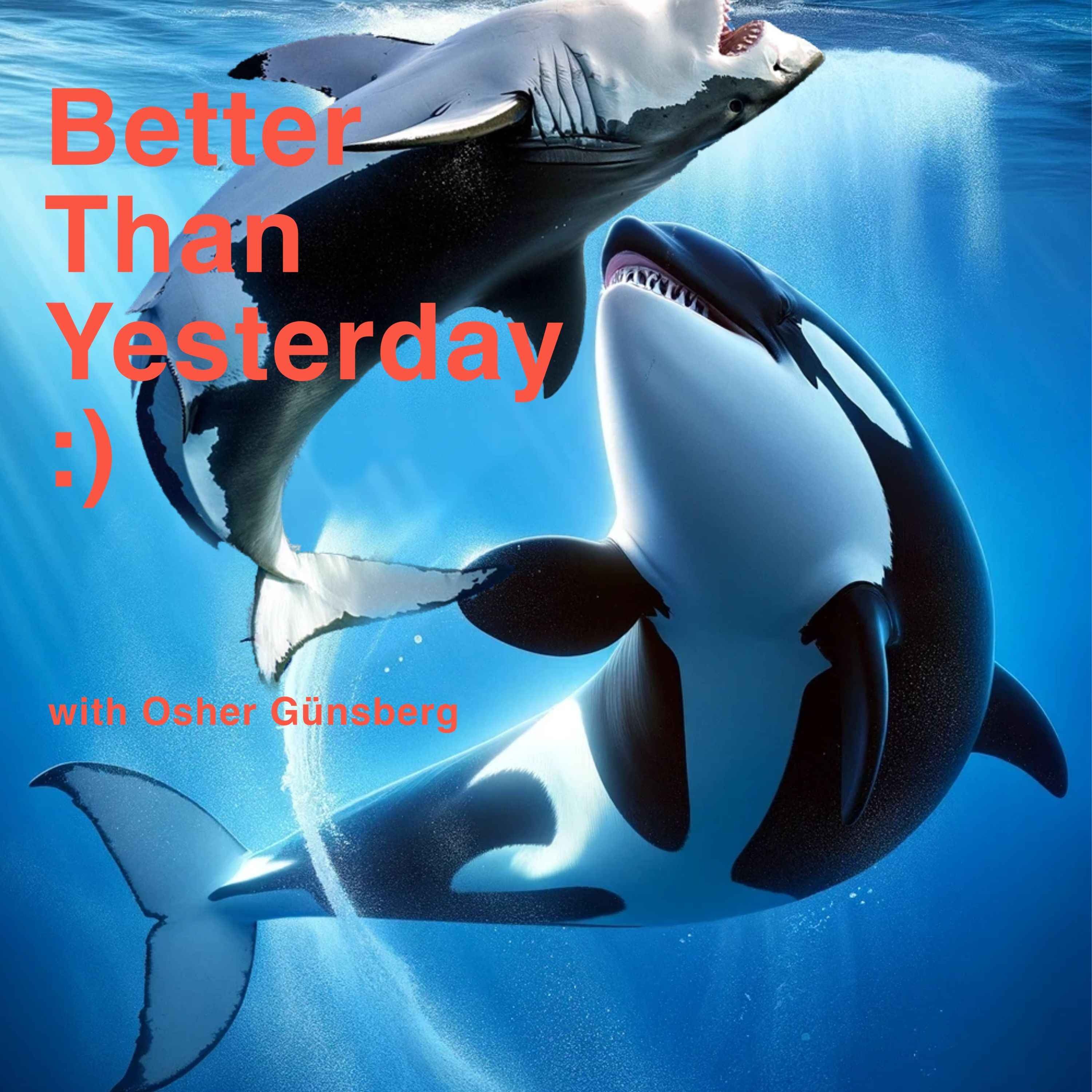 cover art for The freeze response, tonic immobility in sharks, and what to do about it (unless you're being hunted by an Orca)