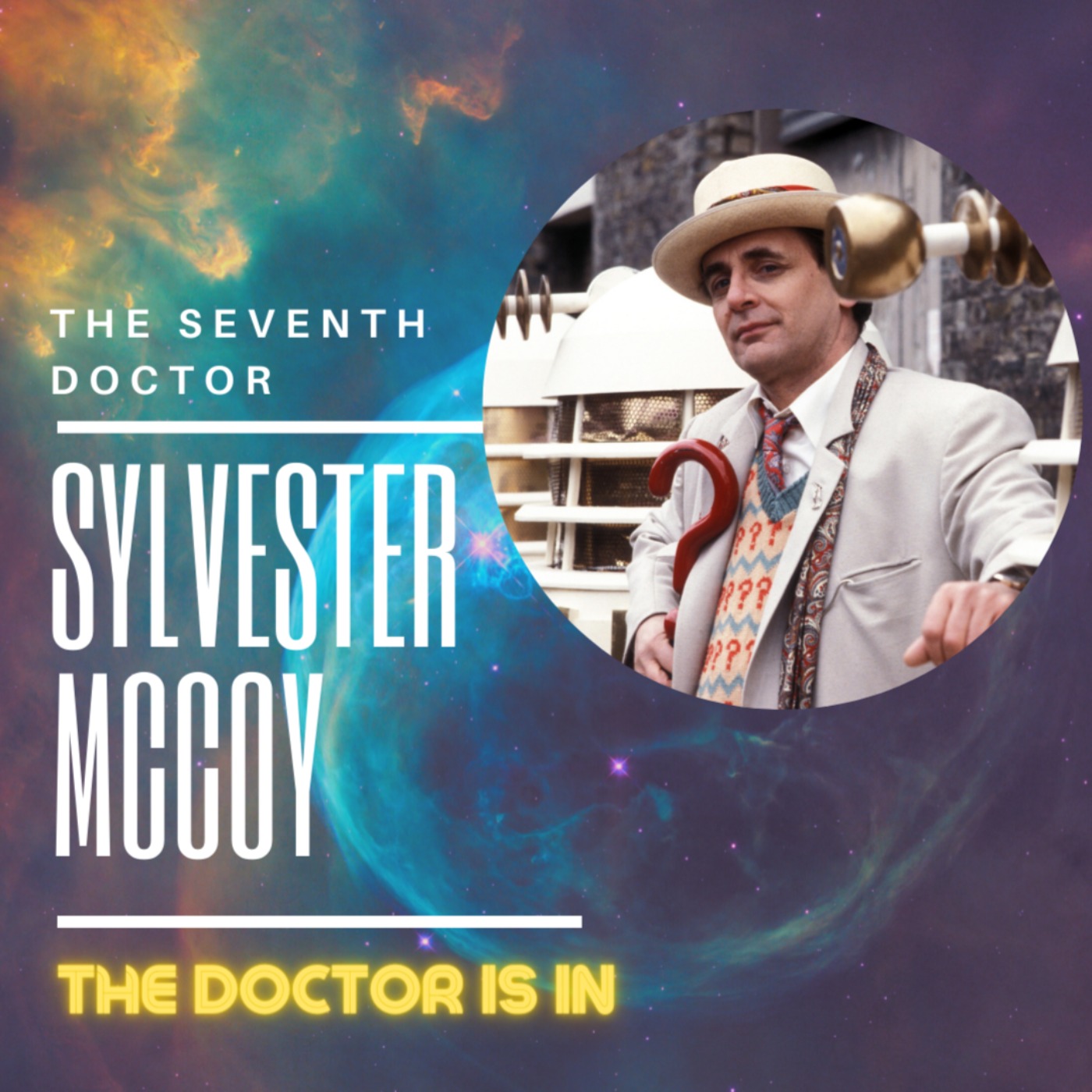 cover art for The Seventh Doctor, Sylvester McCoy