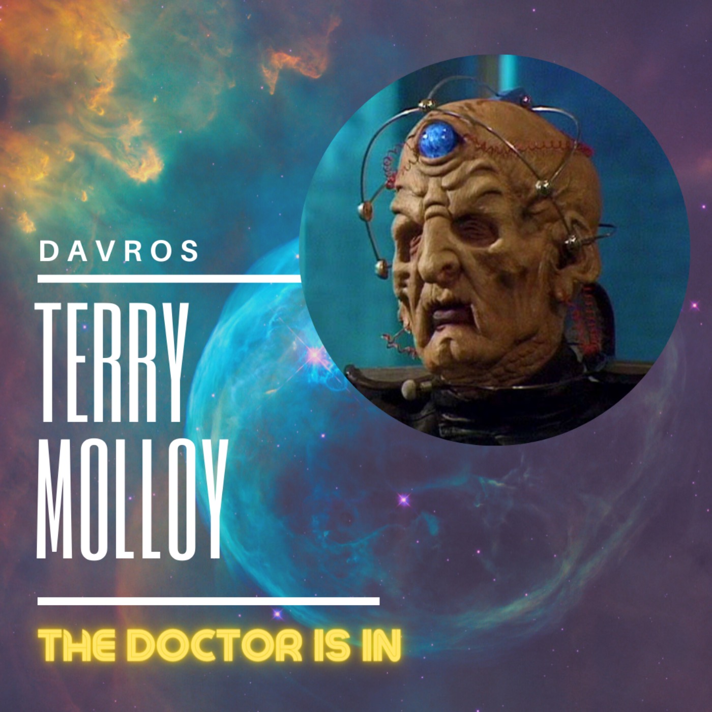 cover art for Davros, Terry Molloy