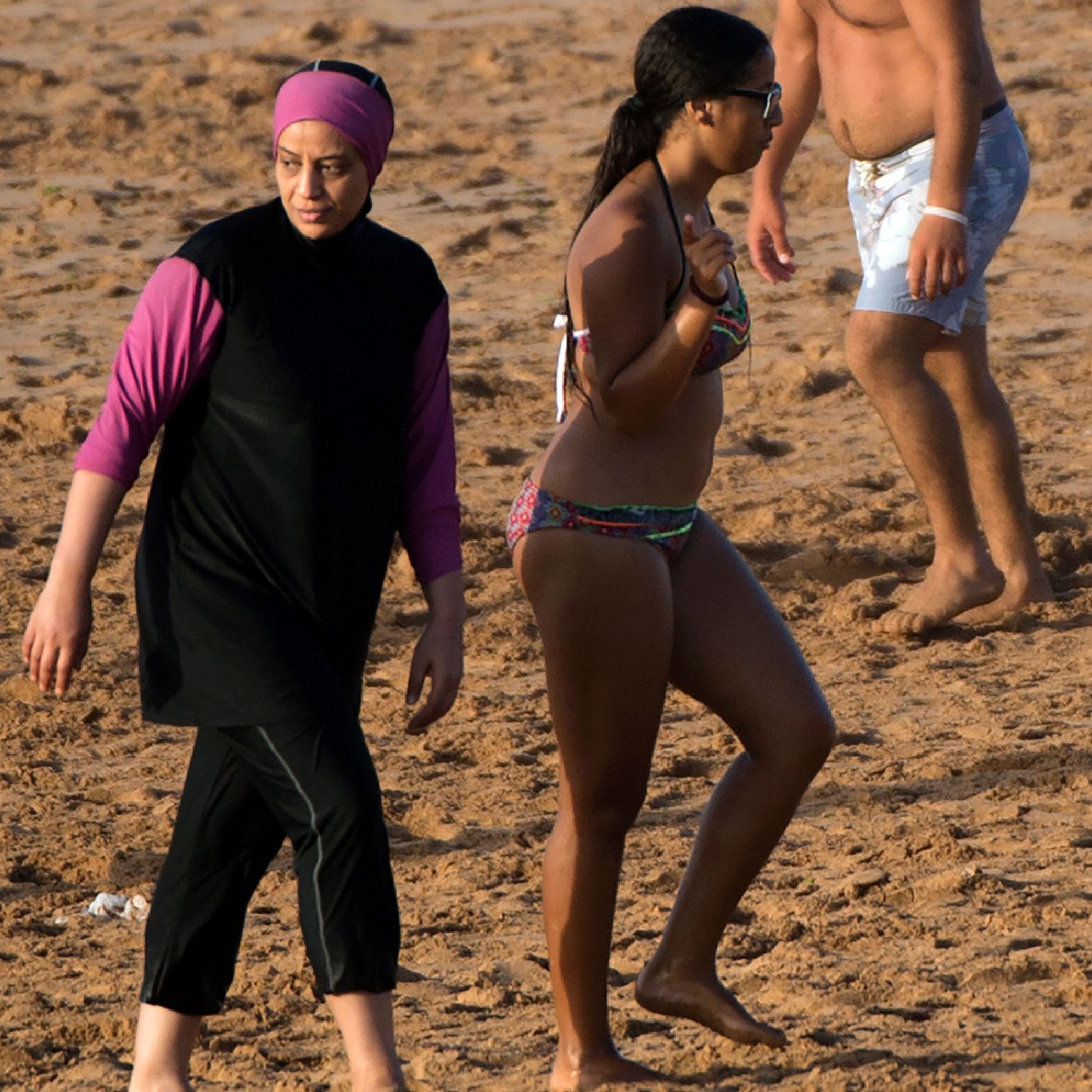 cover art for French seaside towns ban the burkini