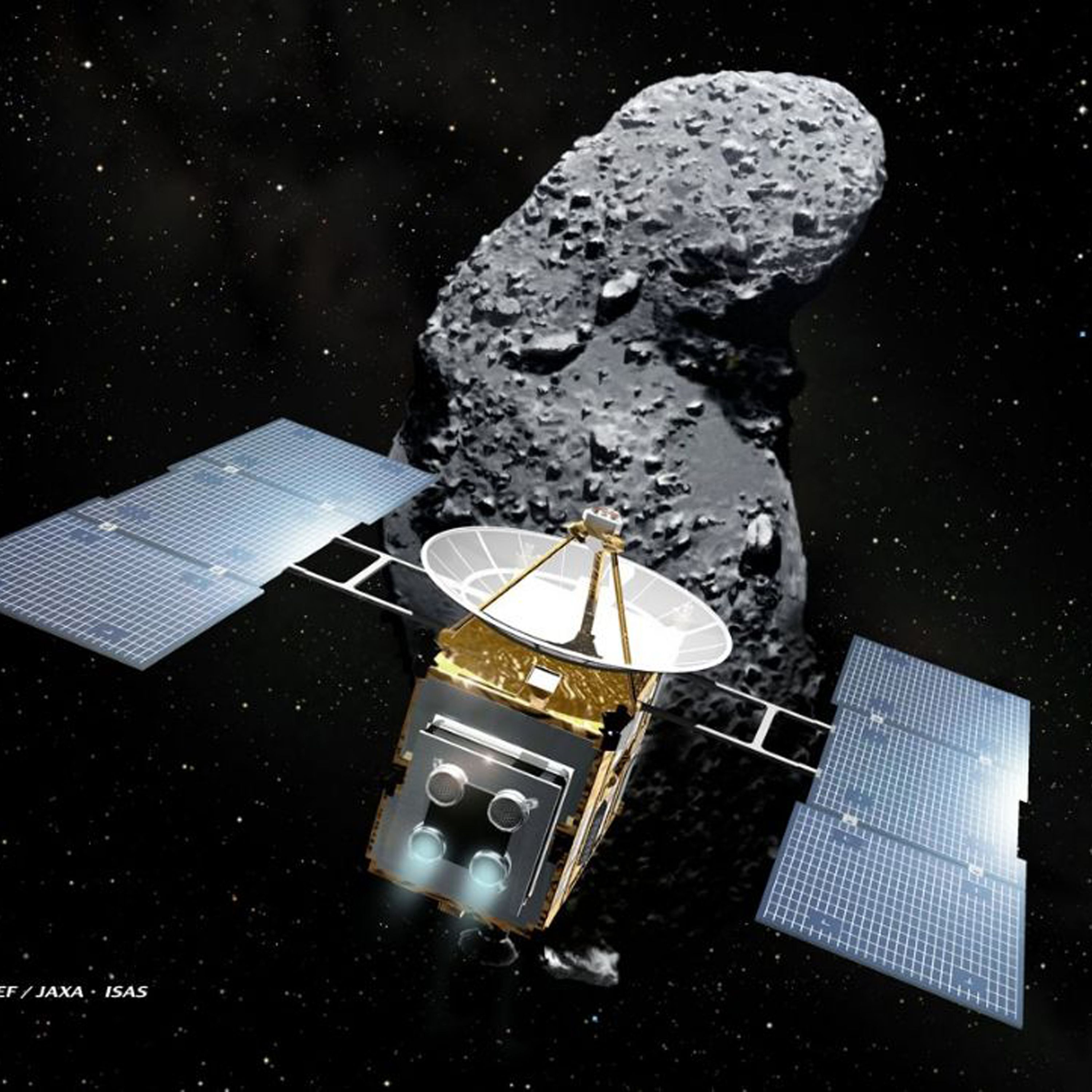 cover art for Space mining takes a giant leap forward
