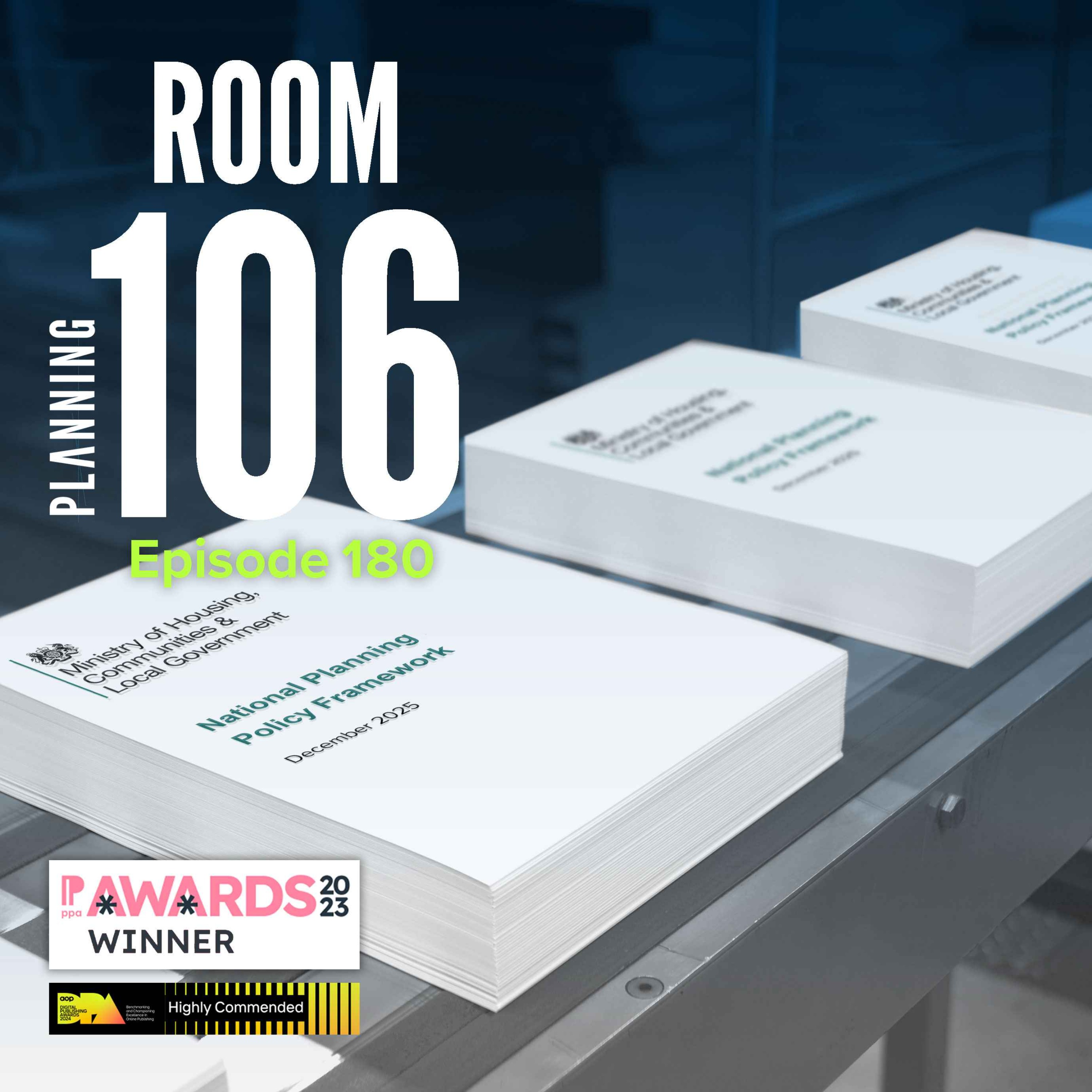Ep180: A first-take overview of the new NPPF, plus local plans in peril Ep180: A first-take overview of the new NPPF, plus local plans in peril
