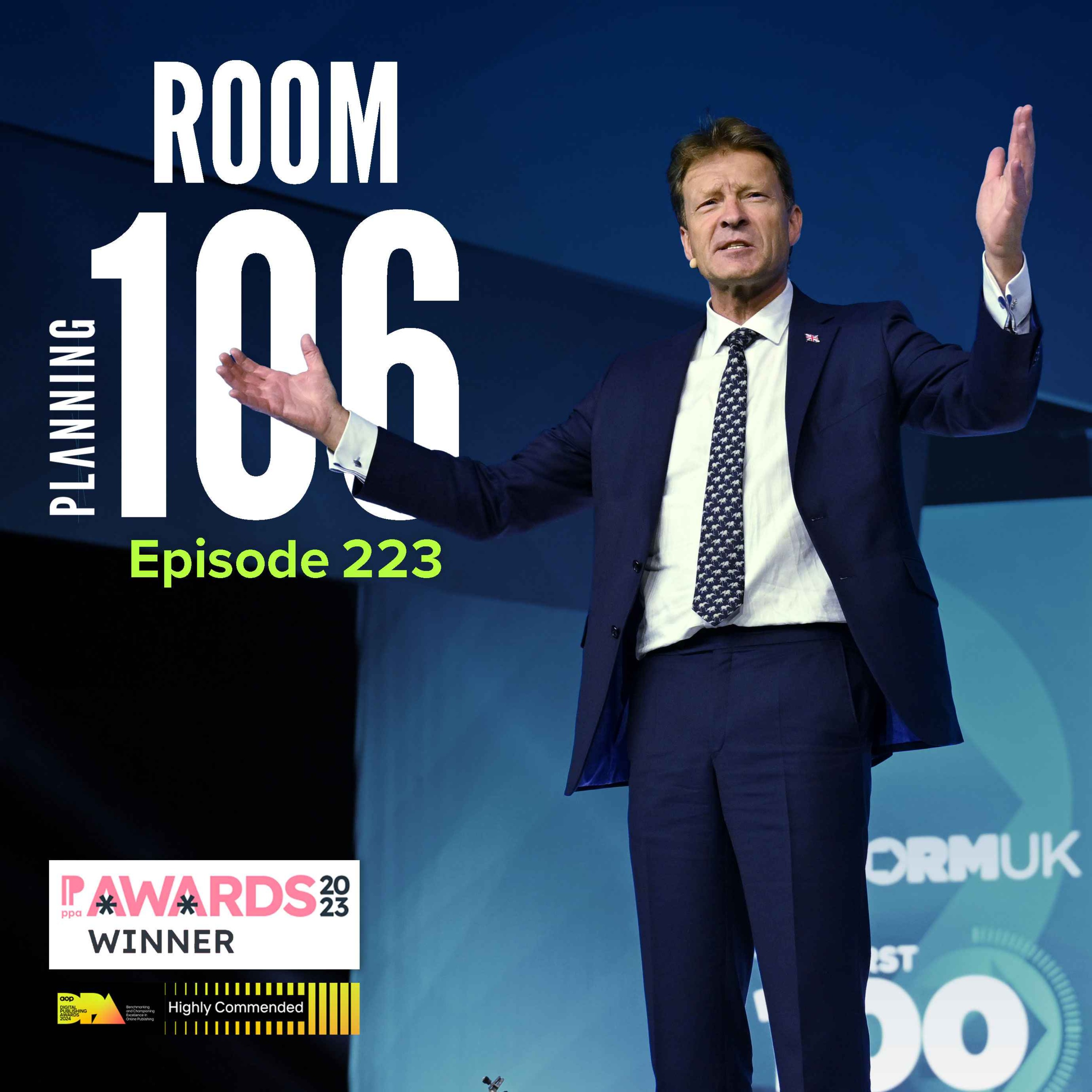 Ep223: All the planning news from the Reform UK party conference, plus a first-take on the government’s council reorganisation review episode artwork