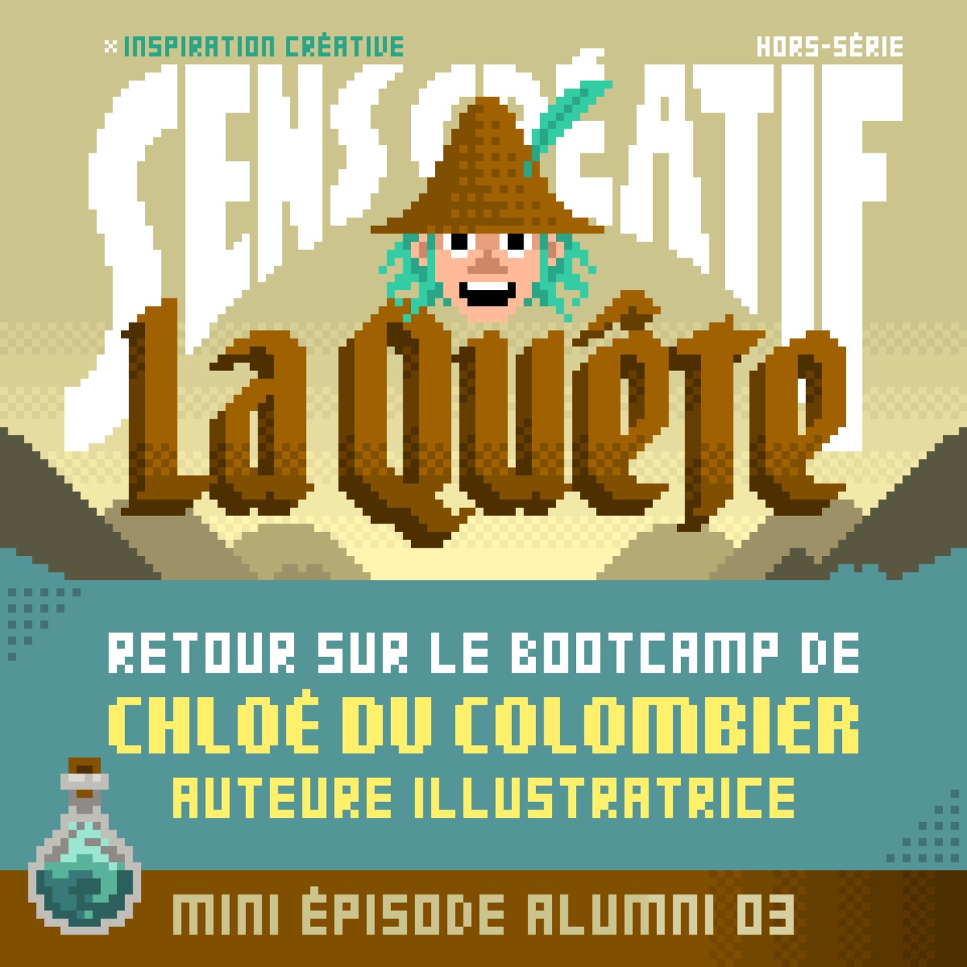 cover art for La Quête : le bootcamp de Chloé du Colombier (illustratrice)