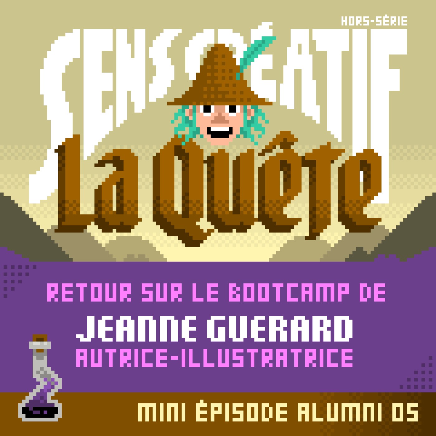 La Quête : le bootcamp de Jeanne Guerard (illustratrice)