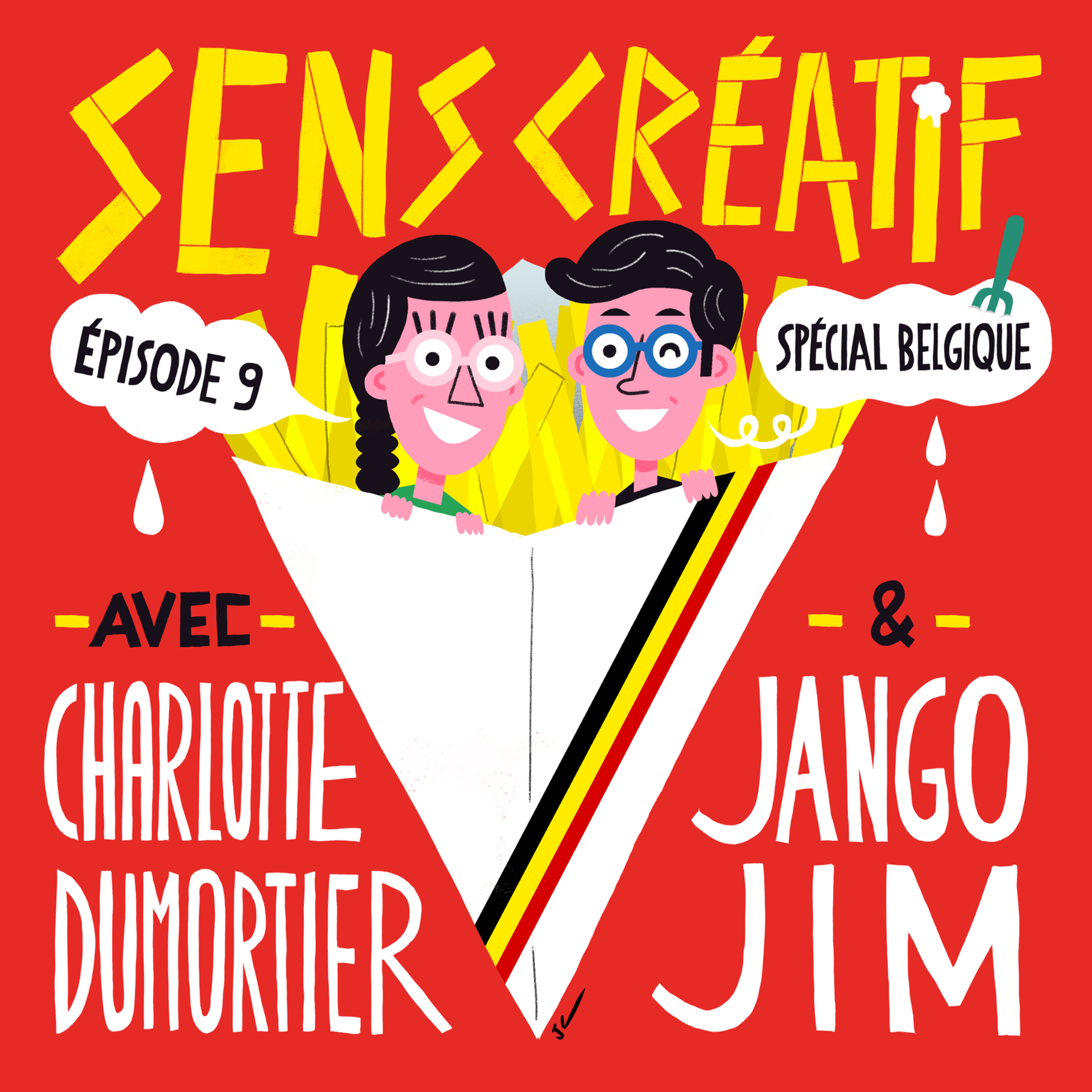 (#9) Spécial Belgique ! 🇧🇪 - avec CHARLOTTE DUMORTIER & JANGO JIM (illustrateur.trice)