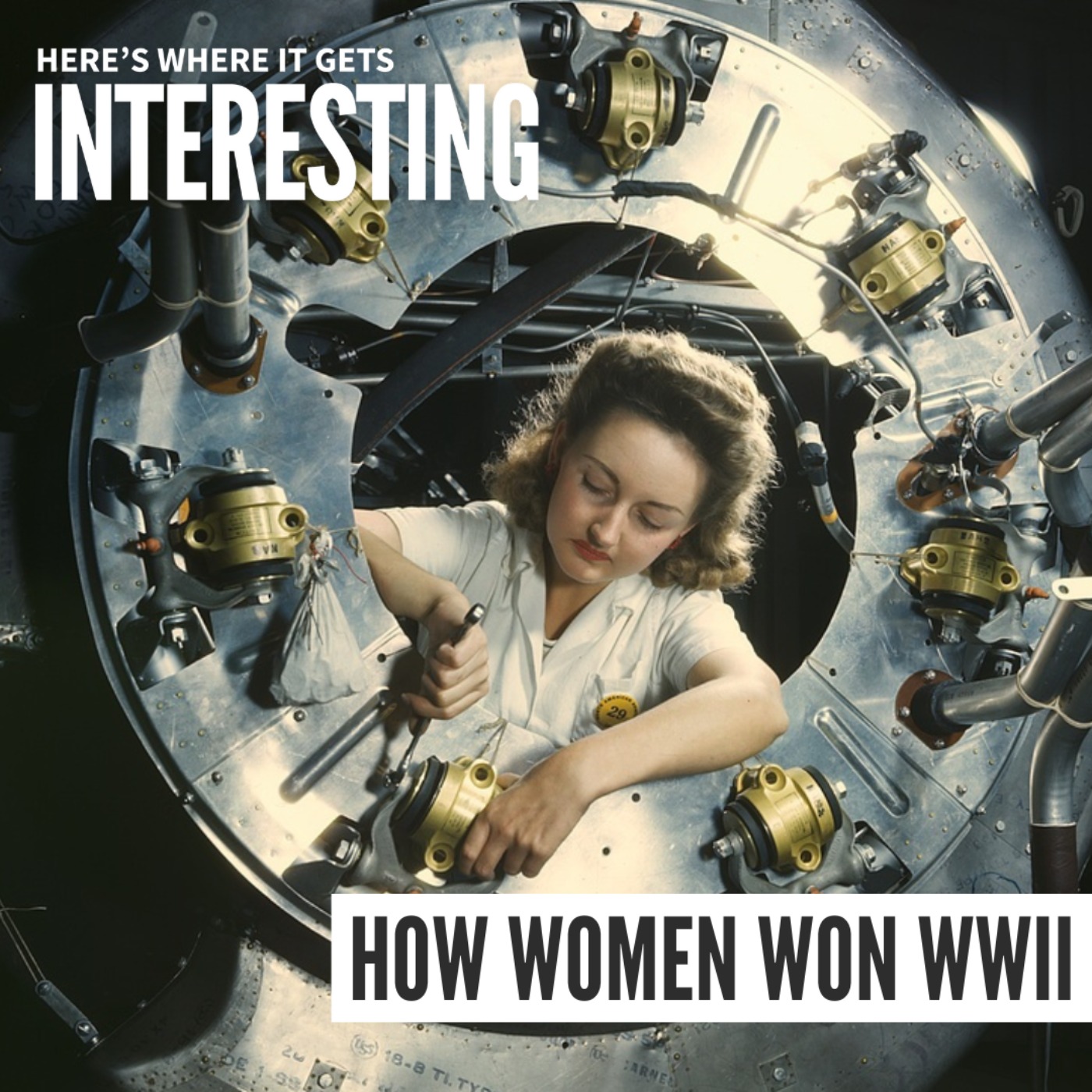 cover art for How Women Won WWII: Rosie the Riveter Was Just the Beginning