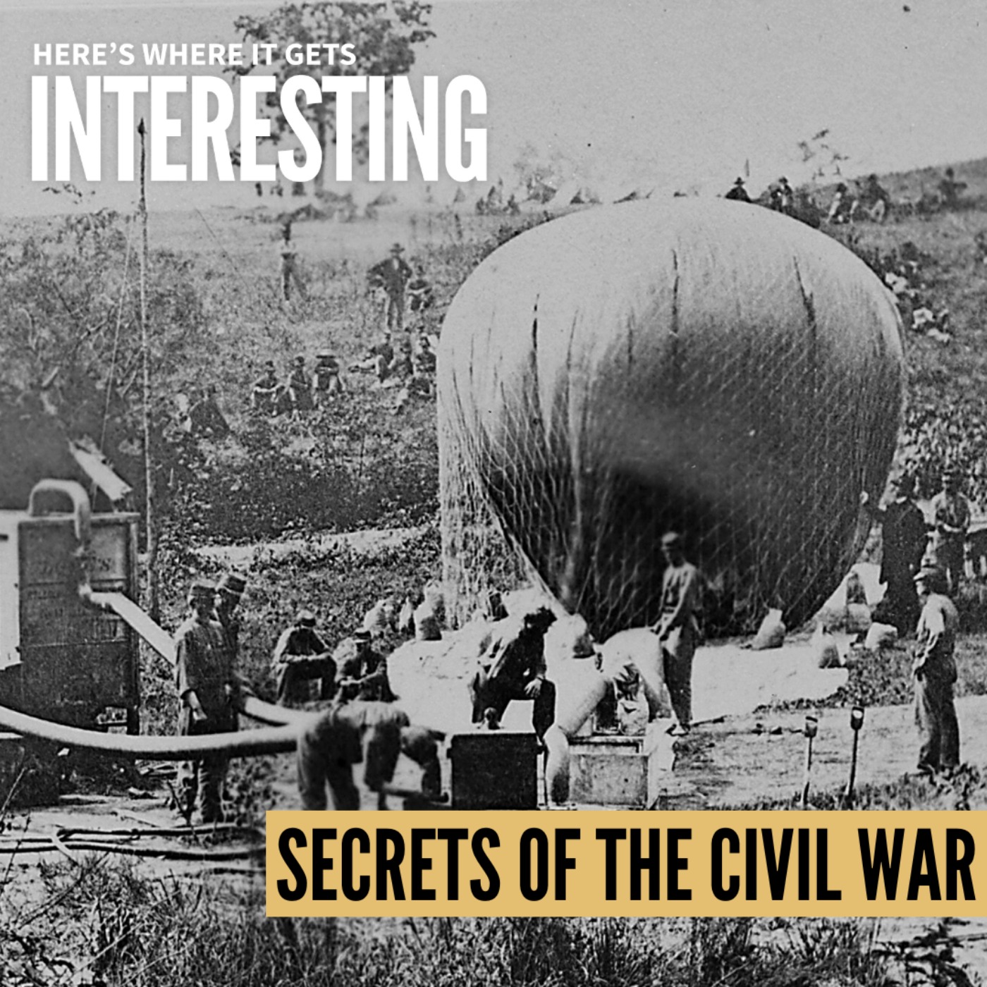cover art for Secrets of the Civil War: A Fractured America