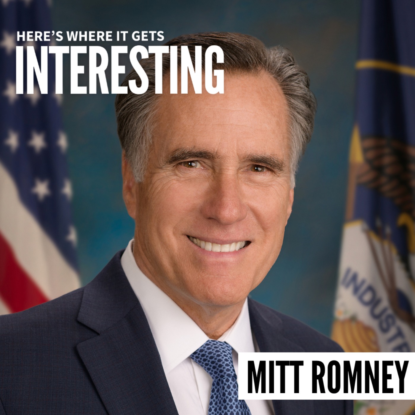 cover art for The Importance of Preserving Democracy with Senator Mitt Romney