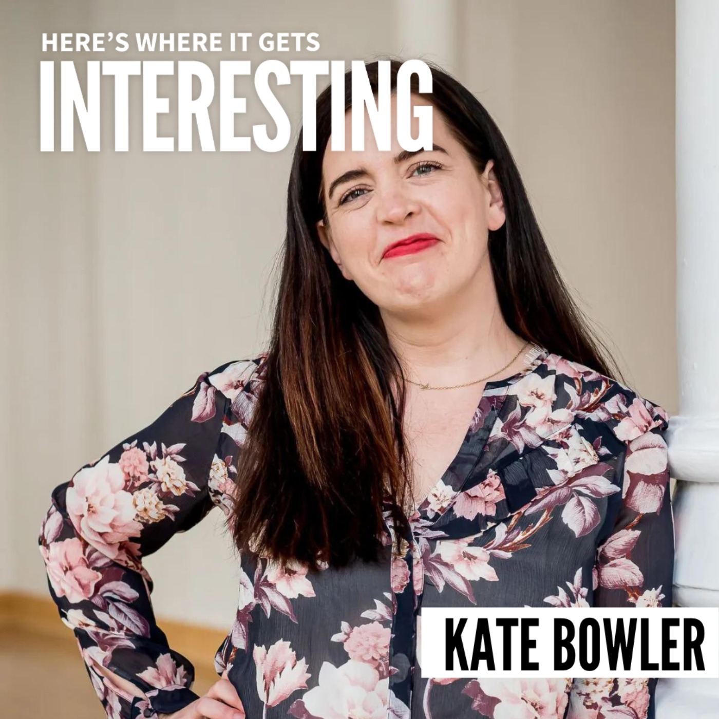 cover art for No Cure for Being Human with Kate Bowler