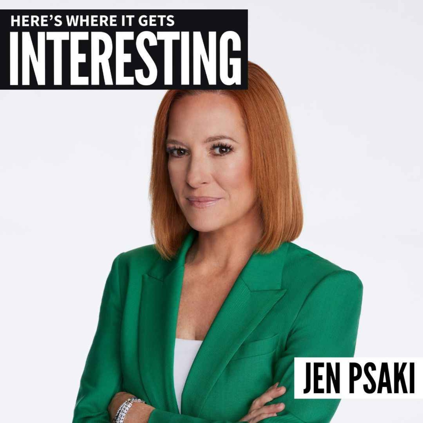 cover art for Say More with Jen Psaki
