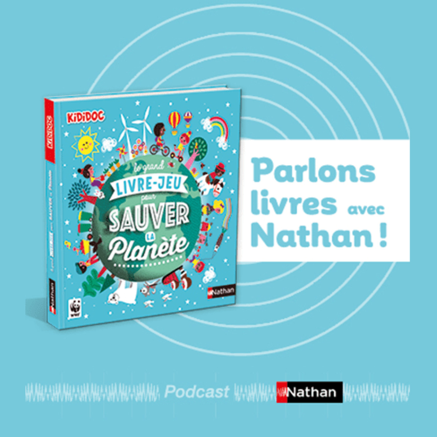 10 - Le grand livre-jeu Kididoc pour sauver la planète, présenté par Cathy Givaja