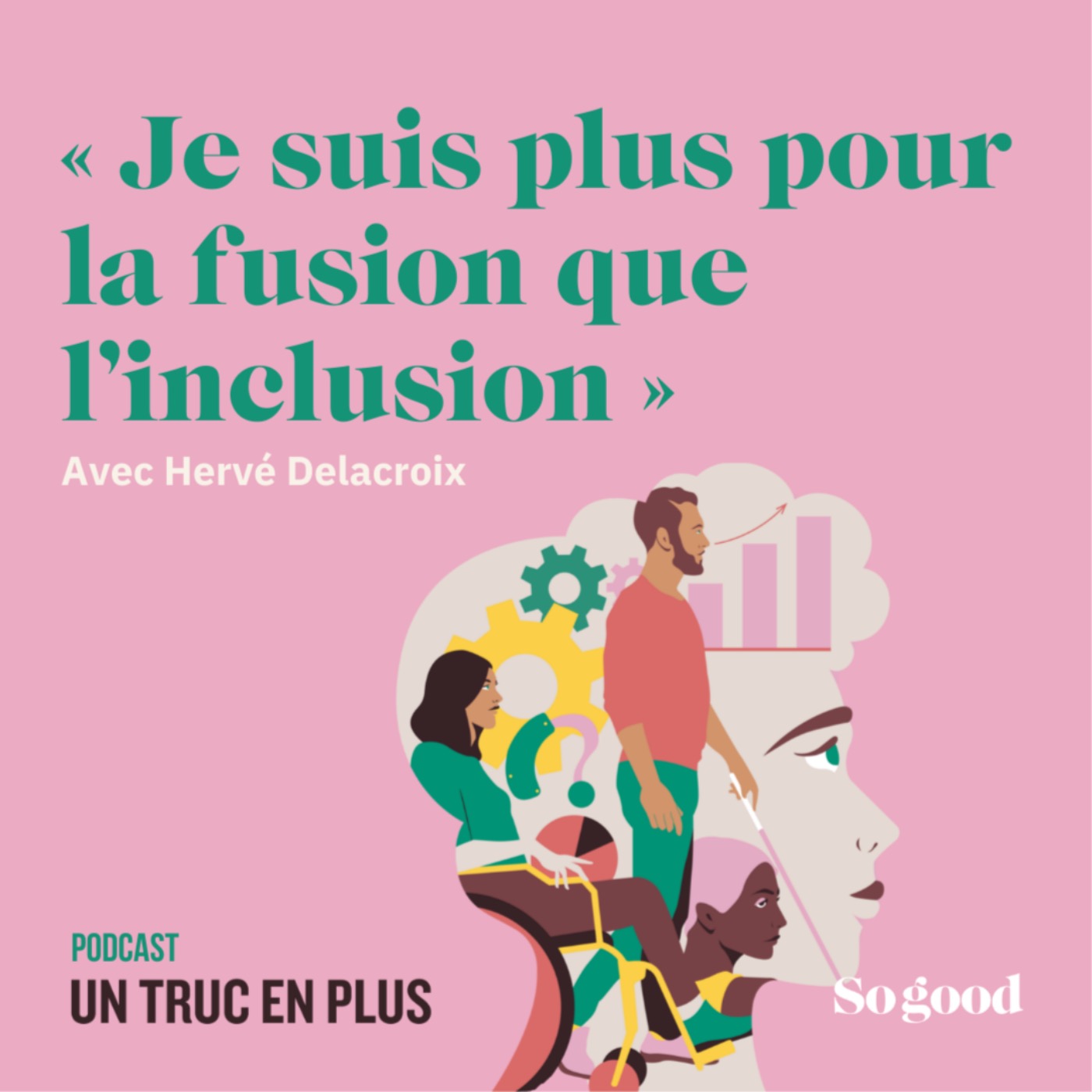 cover art for Hervé Delacroix : "Je suis plus pour la fusion que l'inclusion"