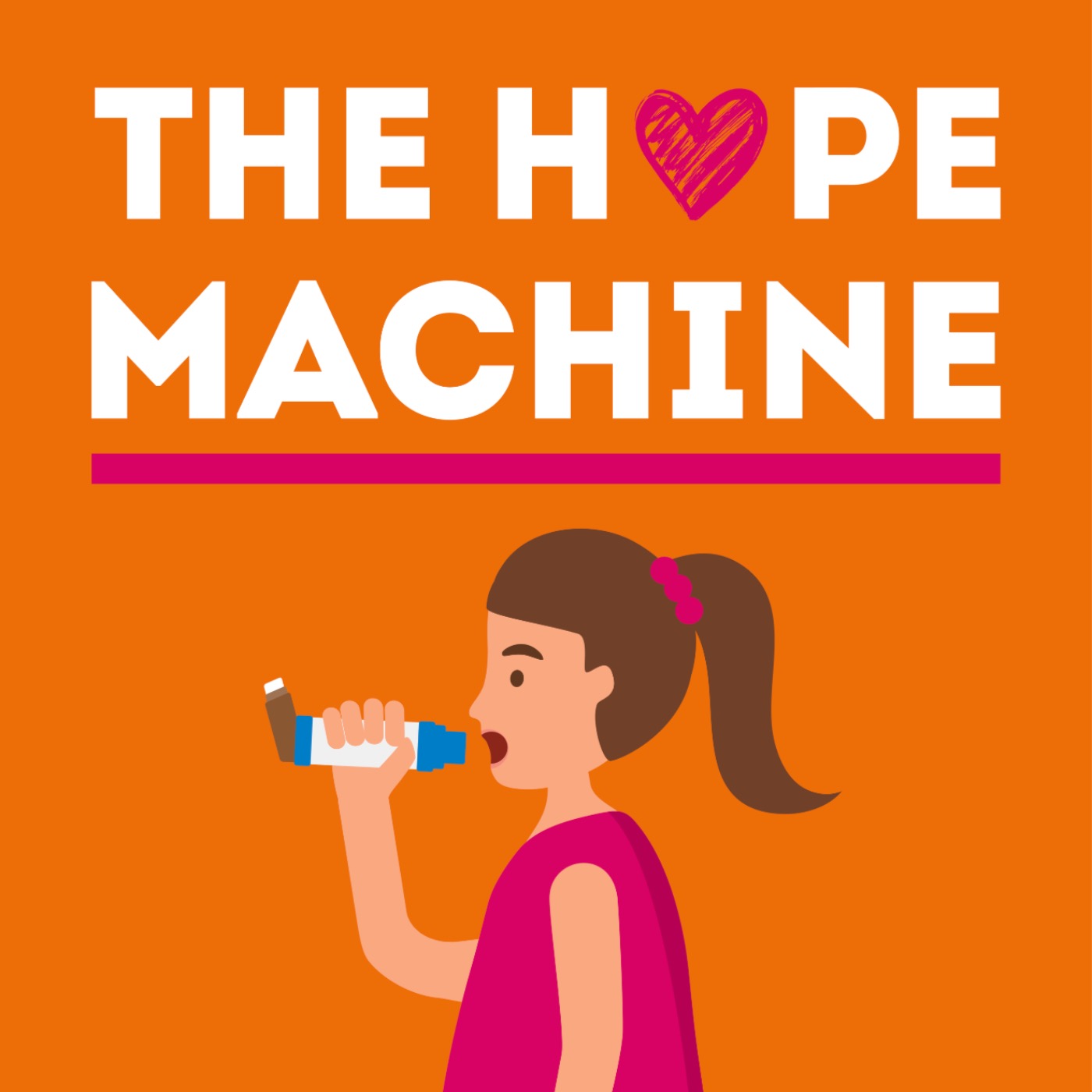 cover art for Why don't kids take their inhalers? | The Hope Machine | January 2022