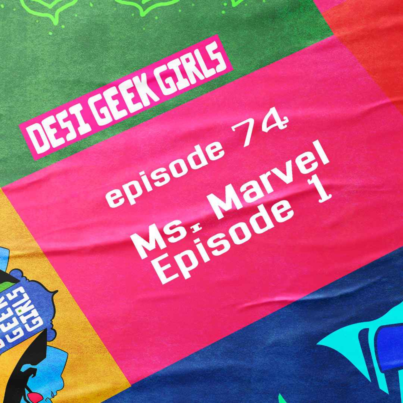 cover art for Ms. Marvel, Episode 1! 