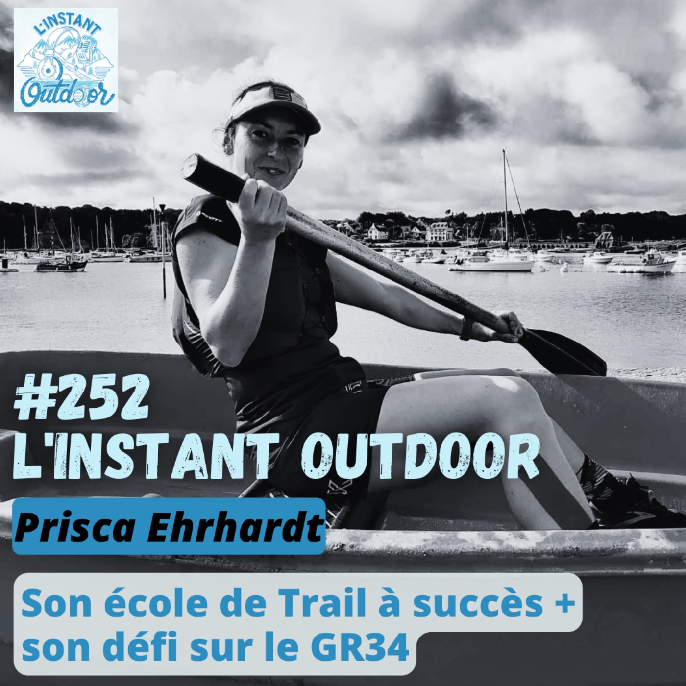 cover art for Prisca Ehrhardt - Son école de trail à succès + défi sur le GR34