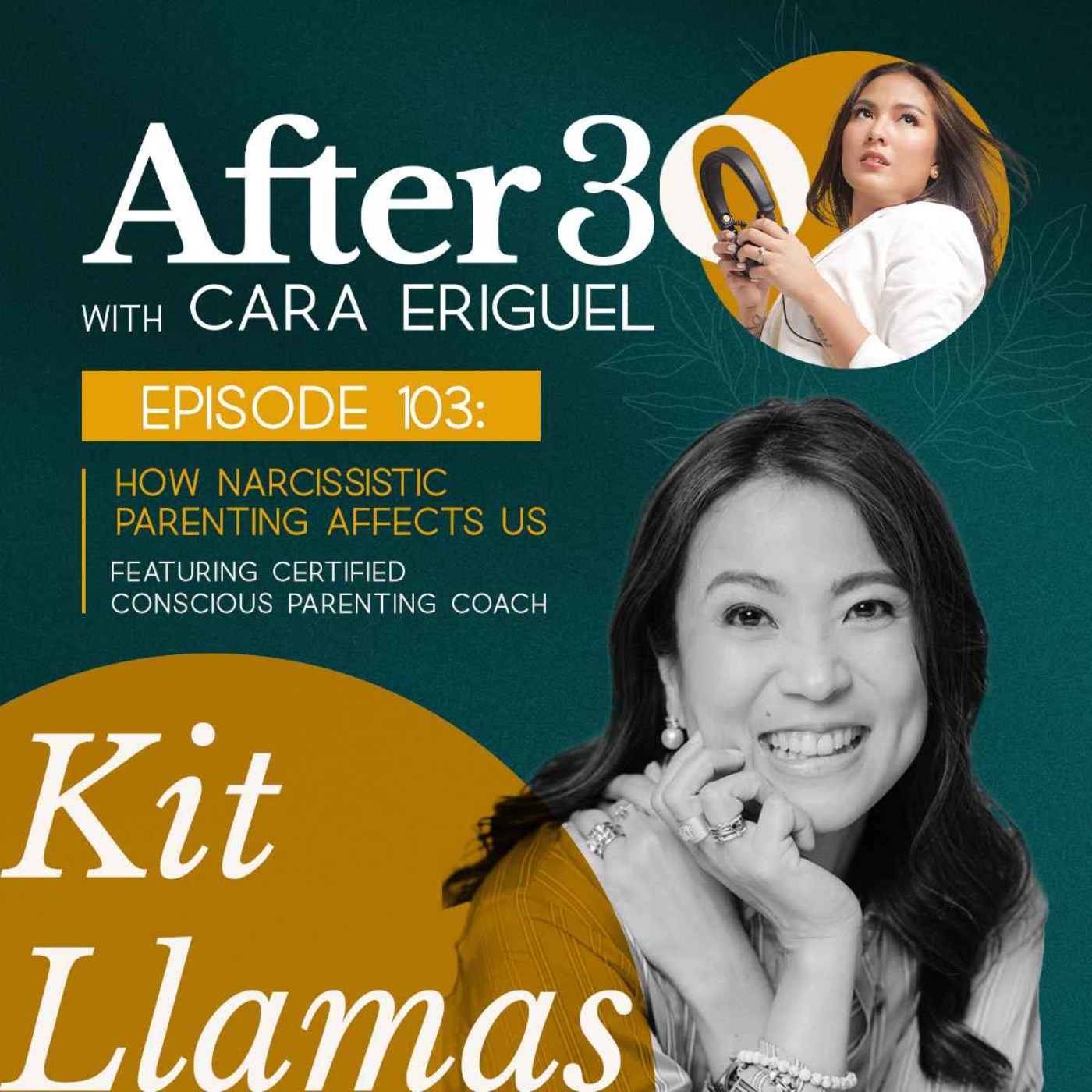 #103 How Narcissistic parenting affects us feat. Certified Conscious parenting coach Kit Malvar Llamas episode artwork