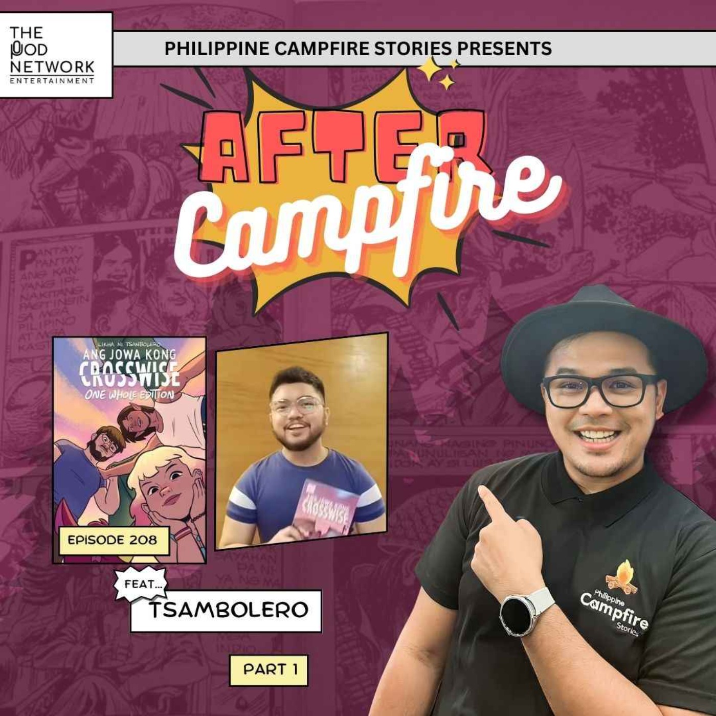 cover art for Episode 208 After Campfire feat Tsambolero (Ang Jowa kong Crosswise) Part 1