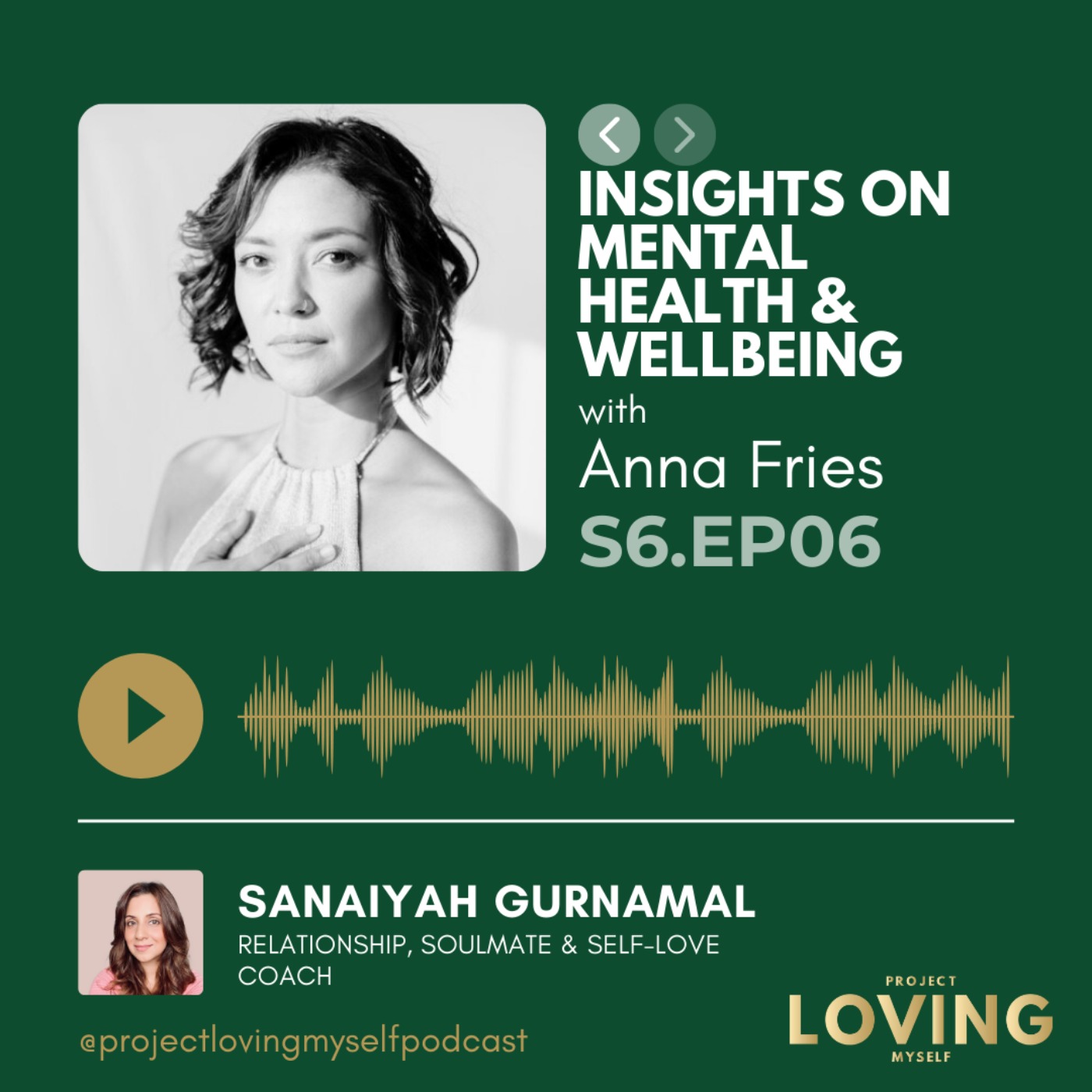 S6 Ep. 6: Insights on Mental Health & Wellbeing with Anna Fries S6 Ep. 6: Insights on Mental Health & Wellbeing with Anna Fries