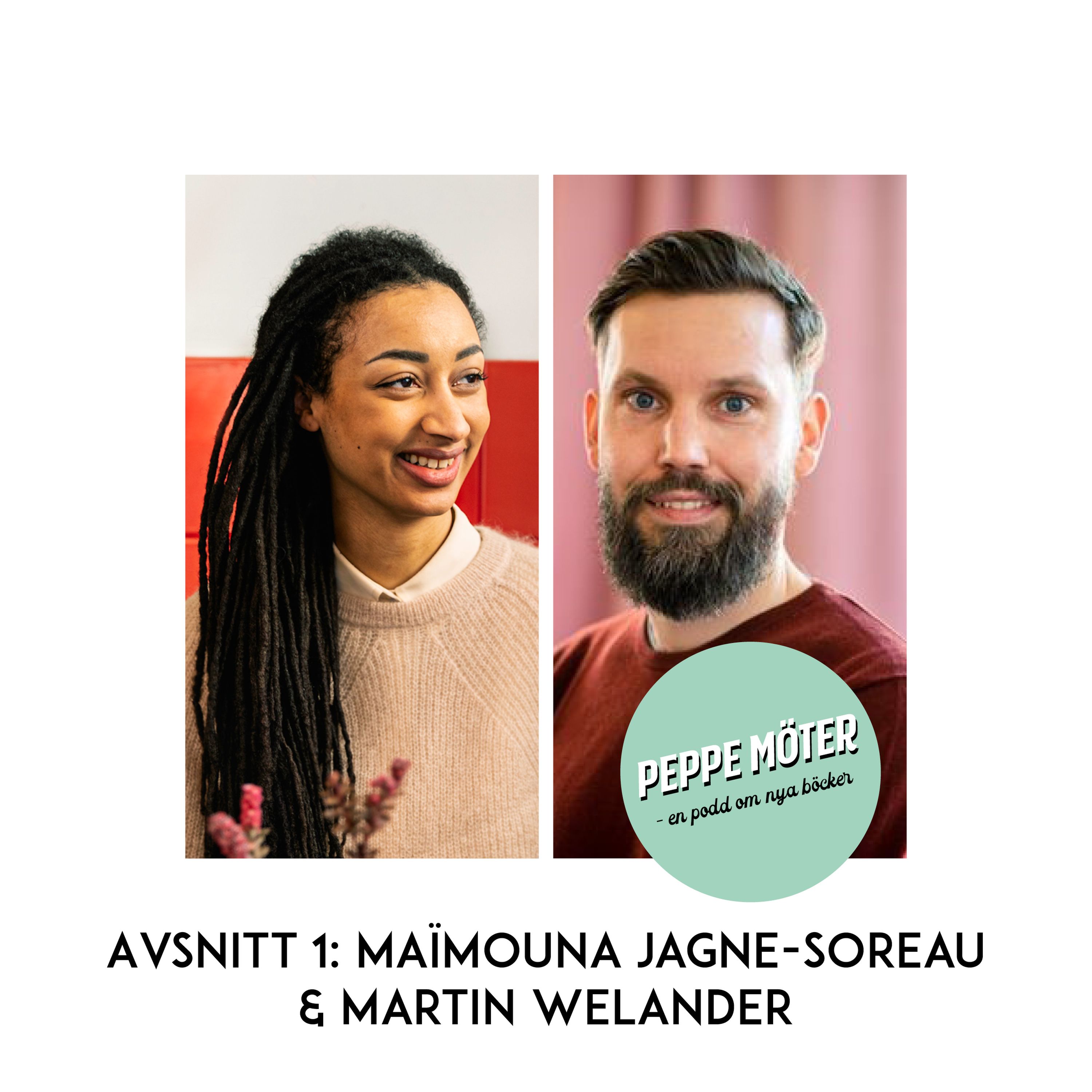 Peppe möter - en podd om nya böcker
