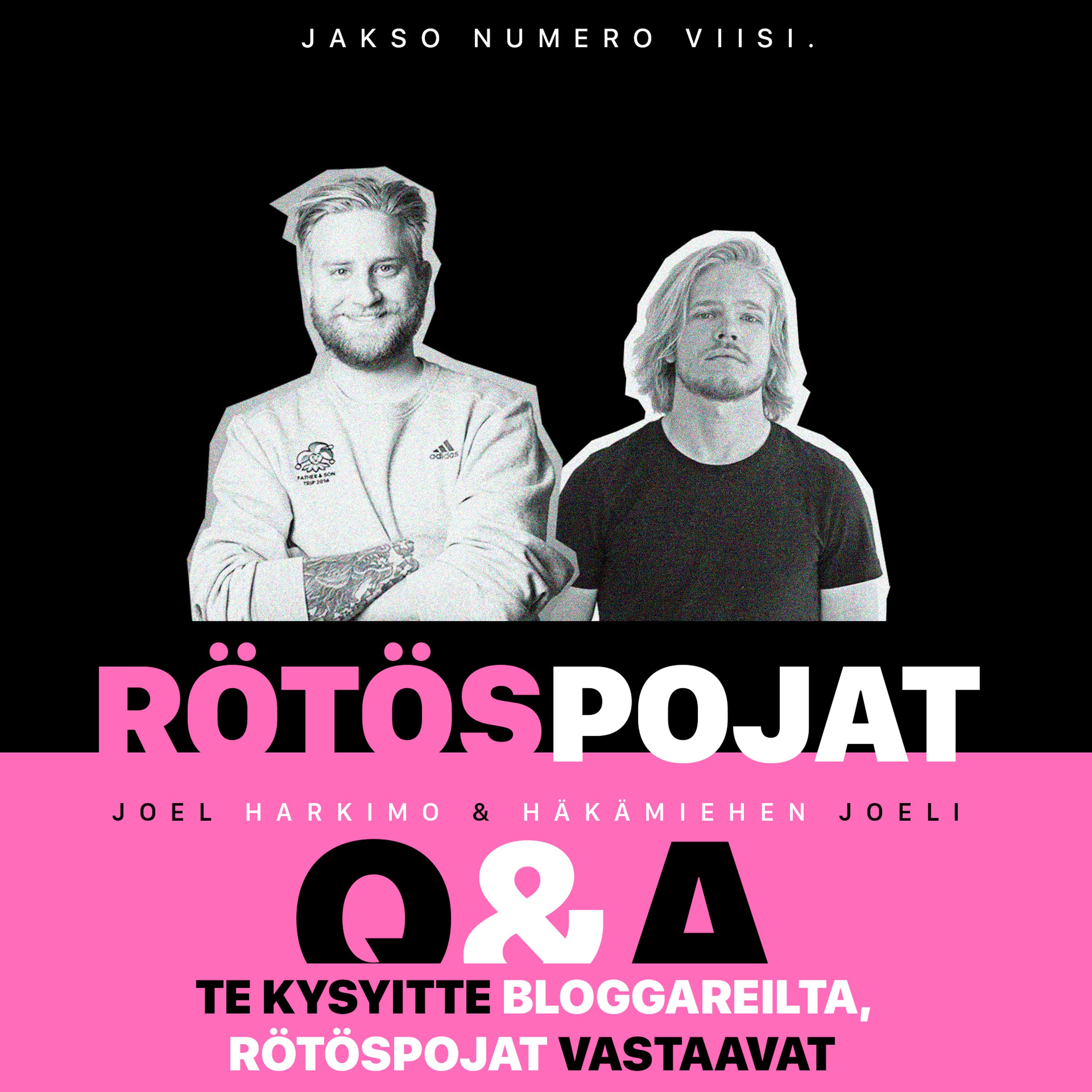 cover art for Jakso no. 5 - Q&A: Suomi kysyi bloggareilta, Rötikset vastaavat