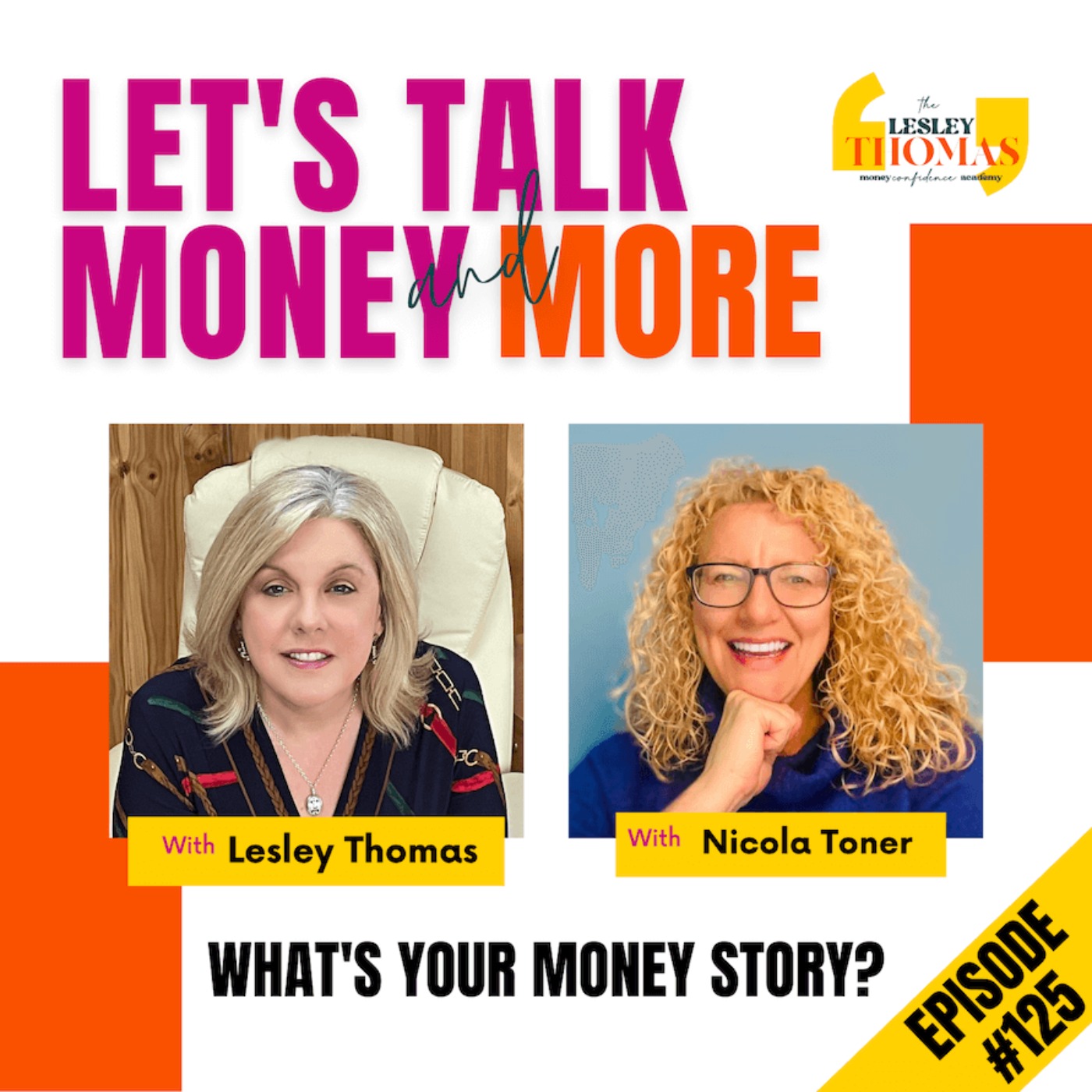 #125 Nicola Toner  – What’s Your Money Story? - podcast episode cover