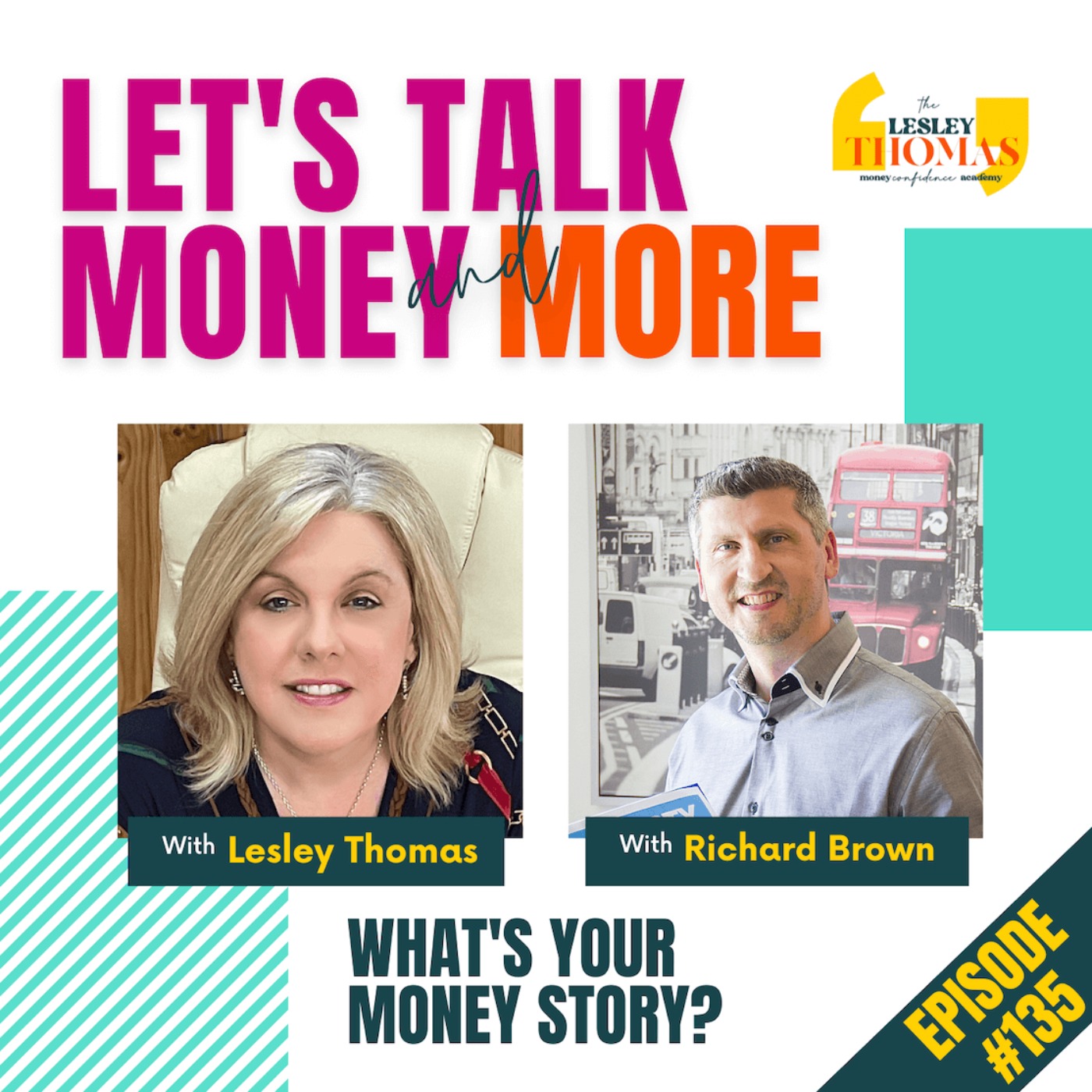 cover art for #135 Richard Brown – What’s Your Money Story?
