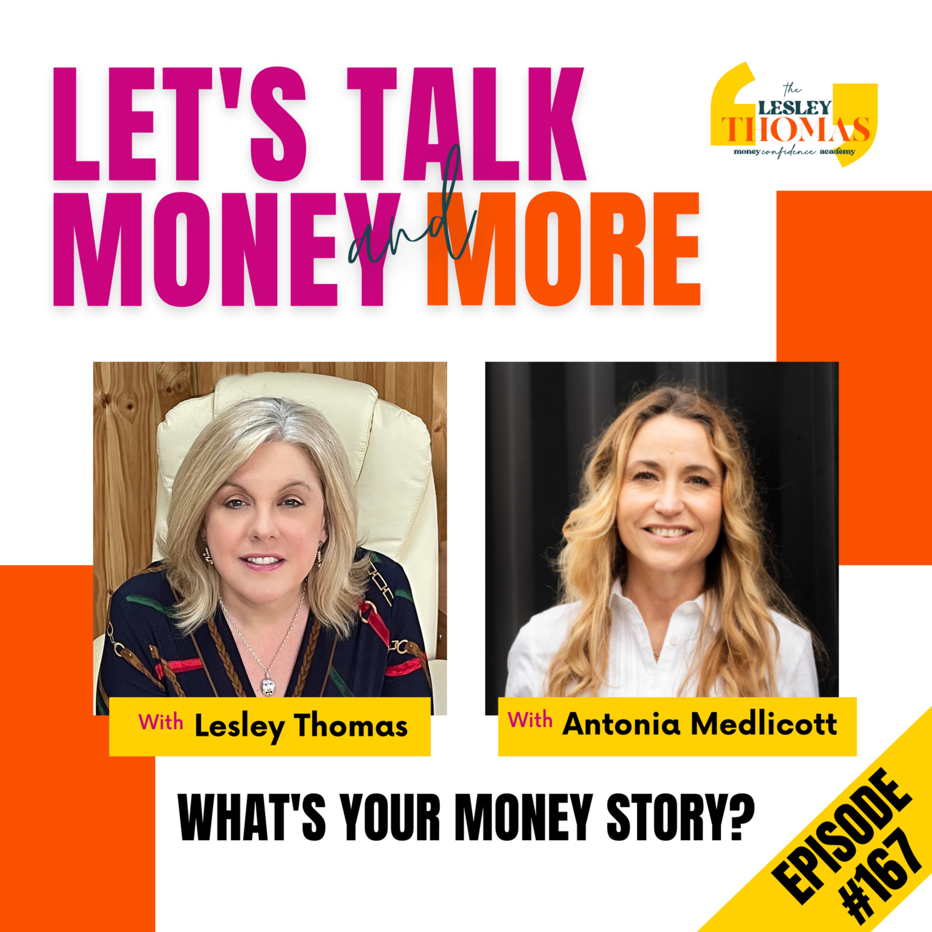 #167 Antonia Medlicott - What’s Your Money Story? - podcast episode cover