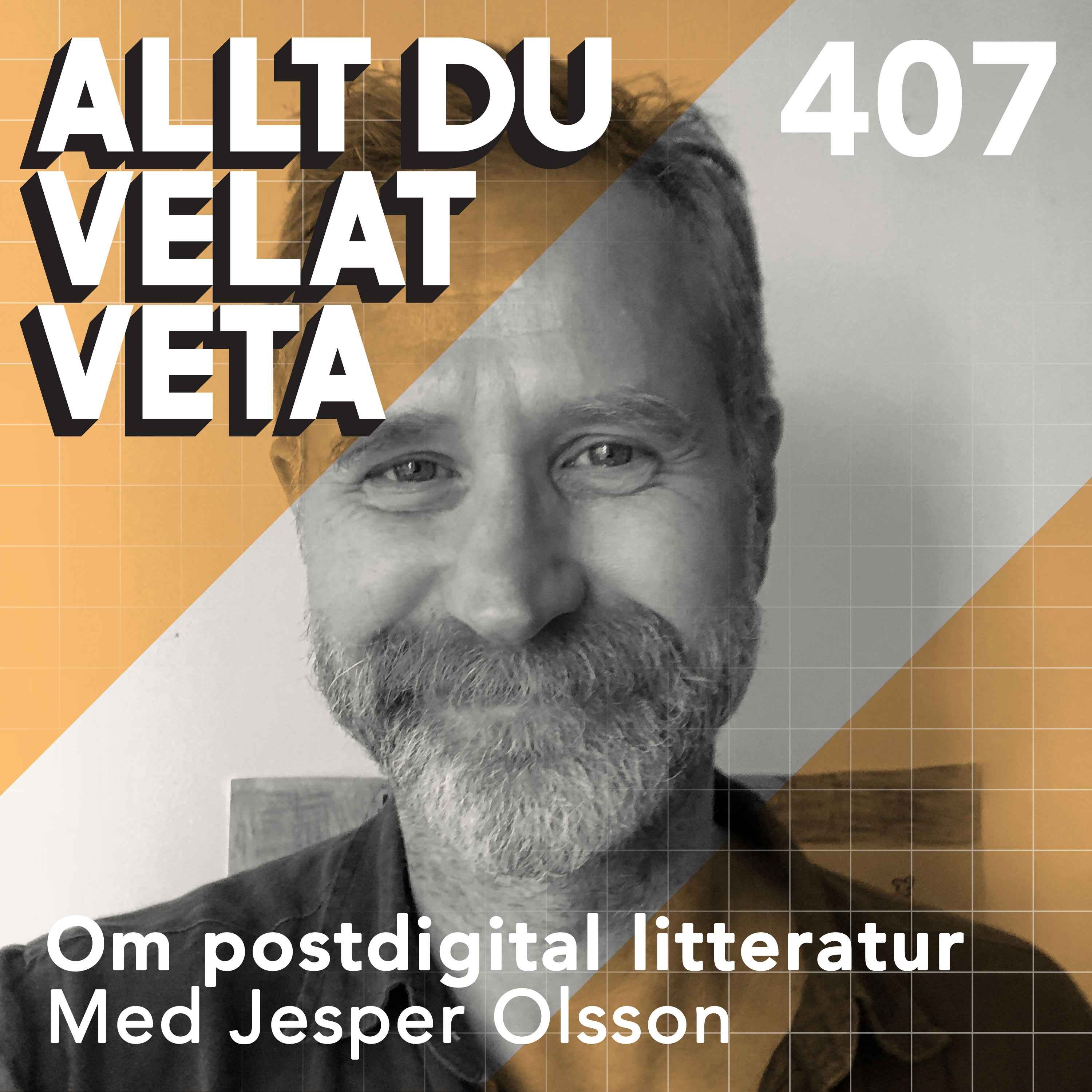 407 Om postdigital litteratur med Jesper Olsson