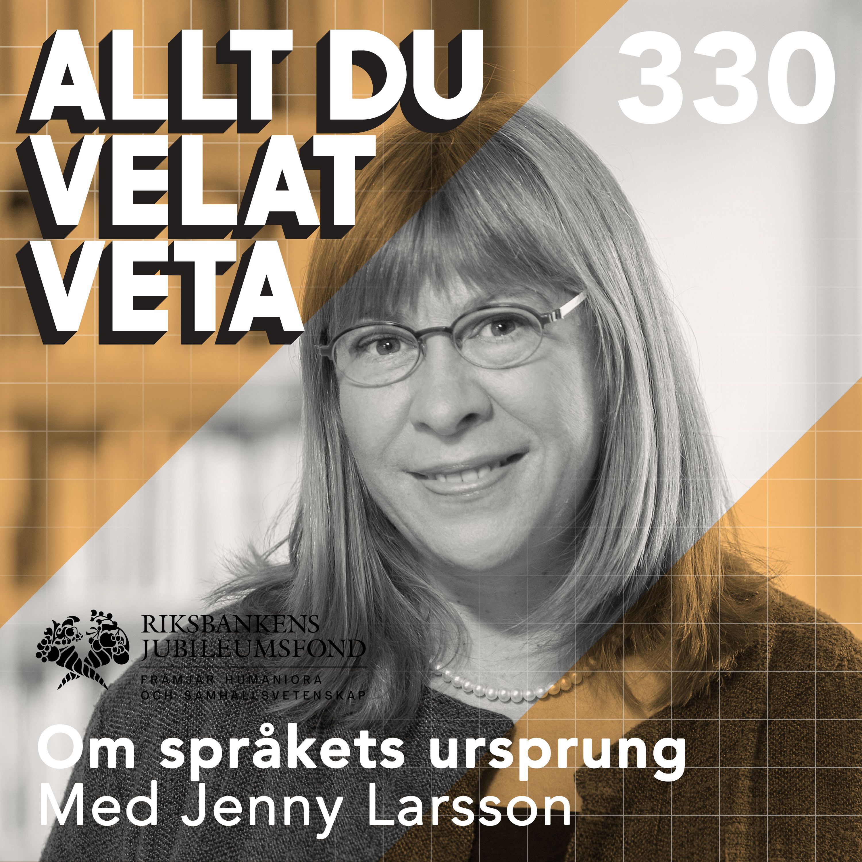 330 Om språkets ursprung med Jenny Larsson