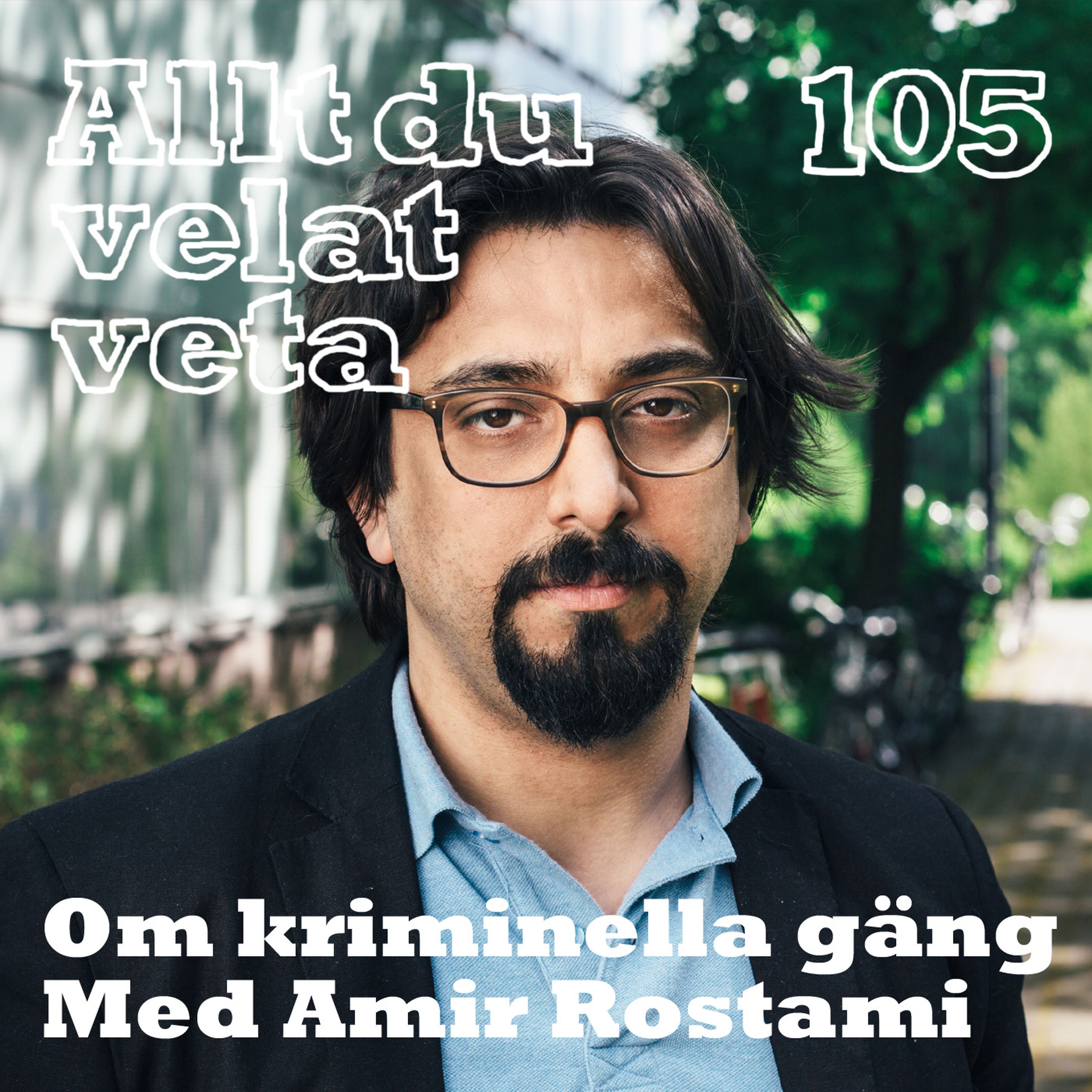 105 Om kriminella gäng med Amir Rostami