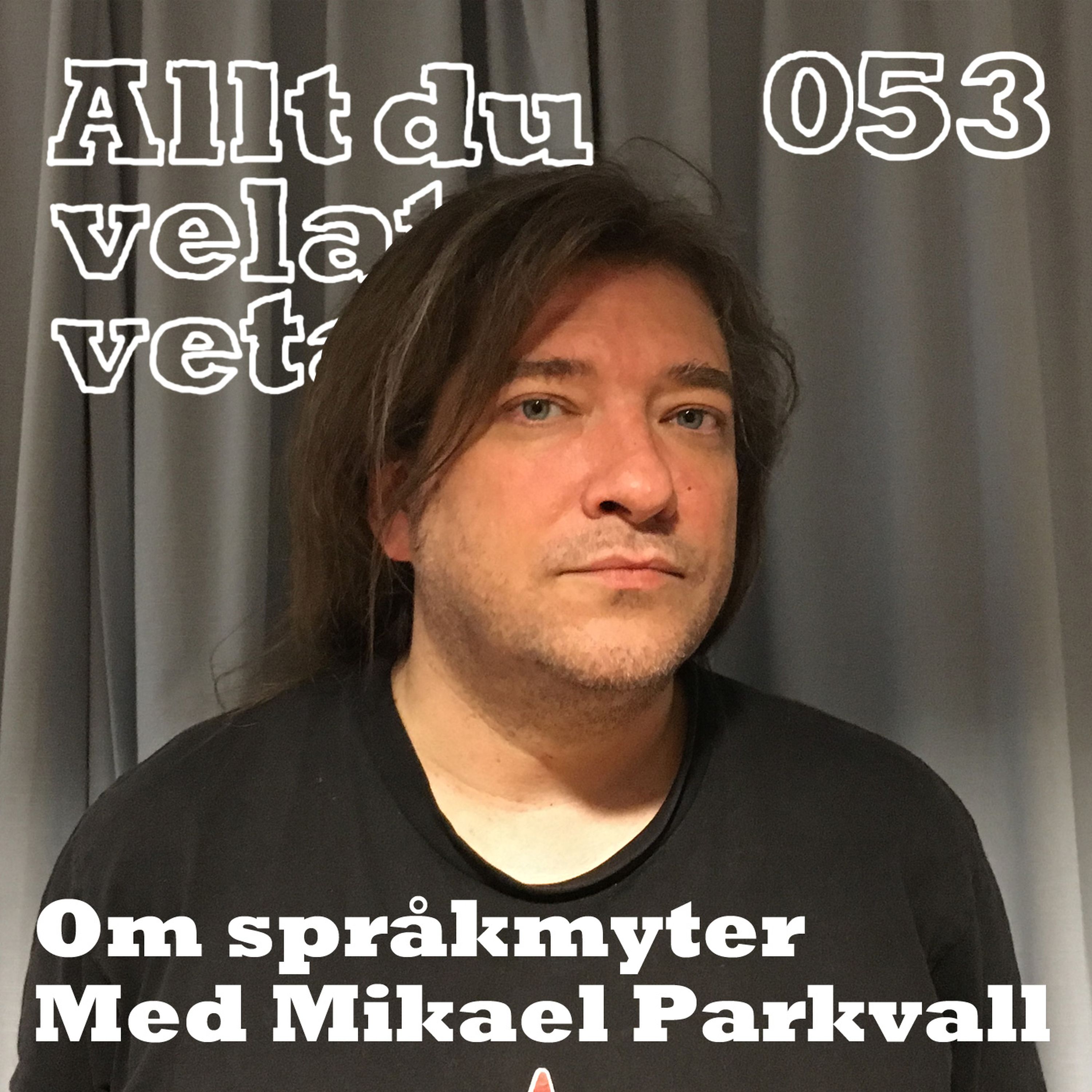 cover art for 053 Om språkmyter med Mikael Parkvall