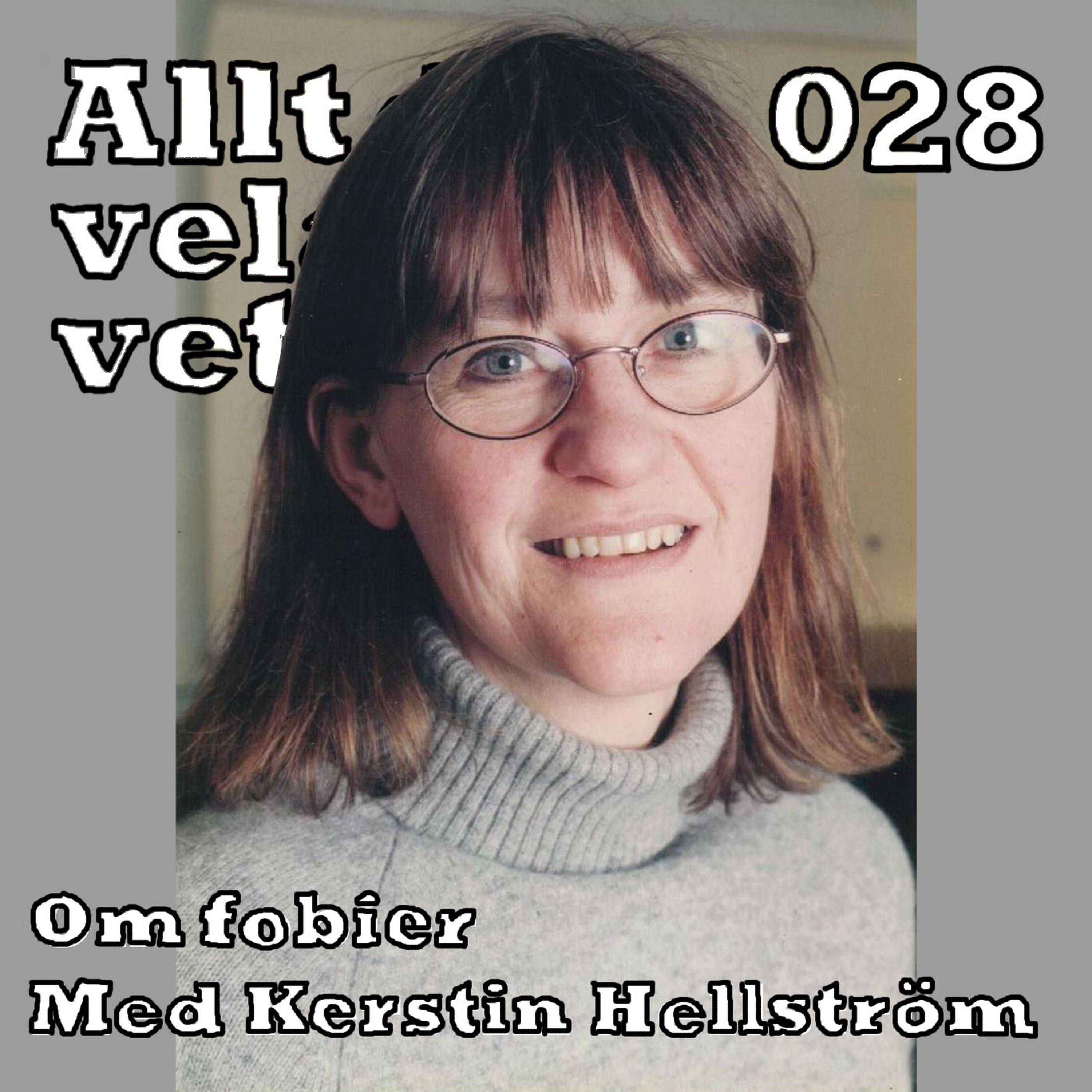 028 Om fobier med Kerstin Hellström