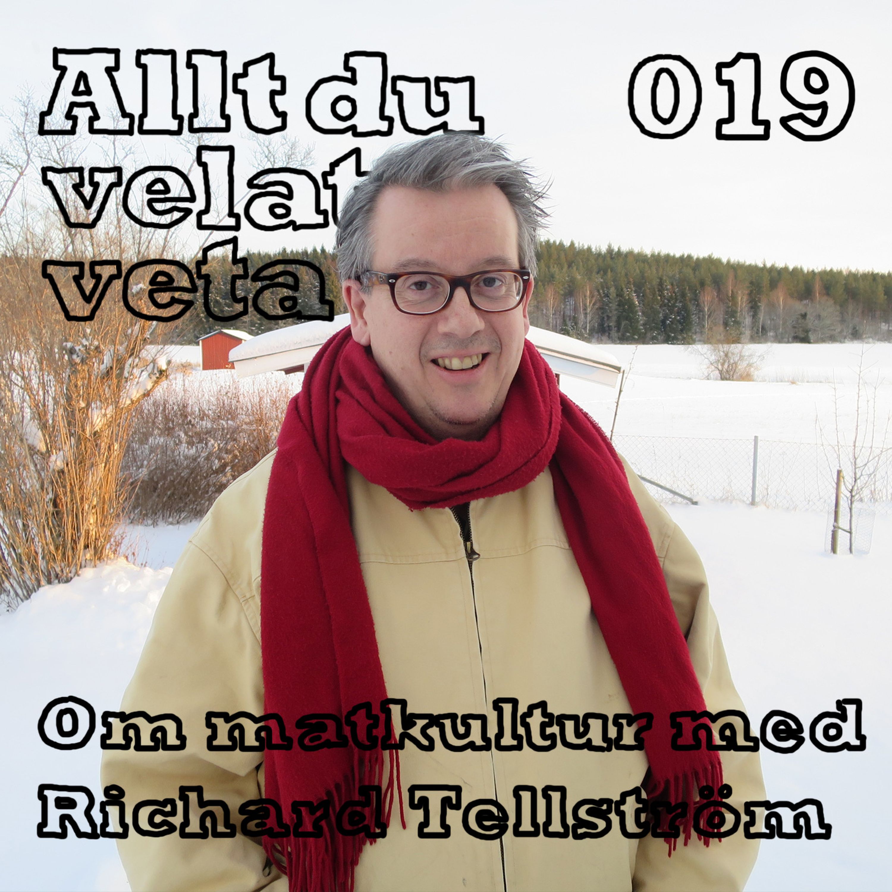 cover art for 019 Om matkultur med Richard Tellström