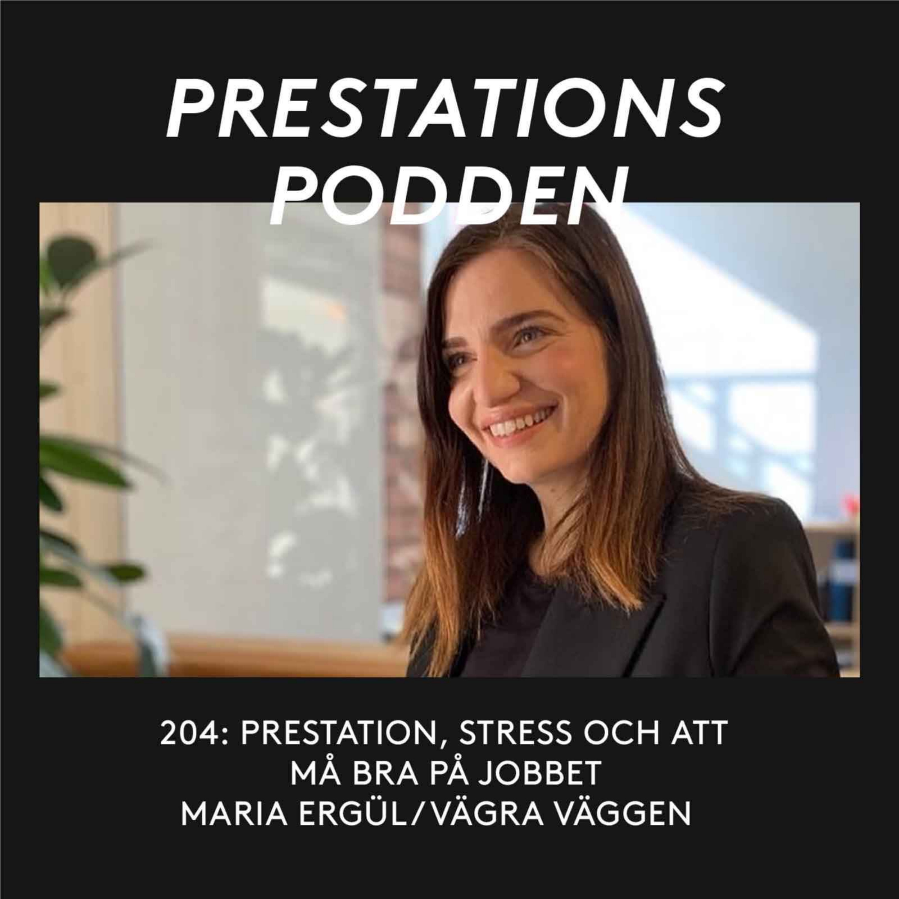 Prestation, stress och att må bra på jobbet - Maria Ergül