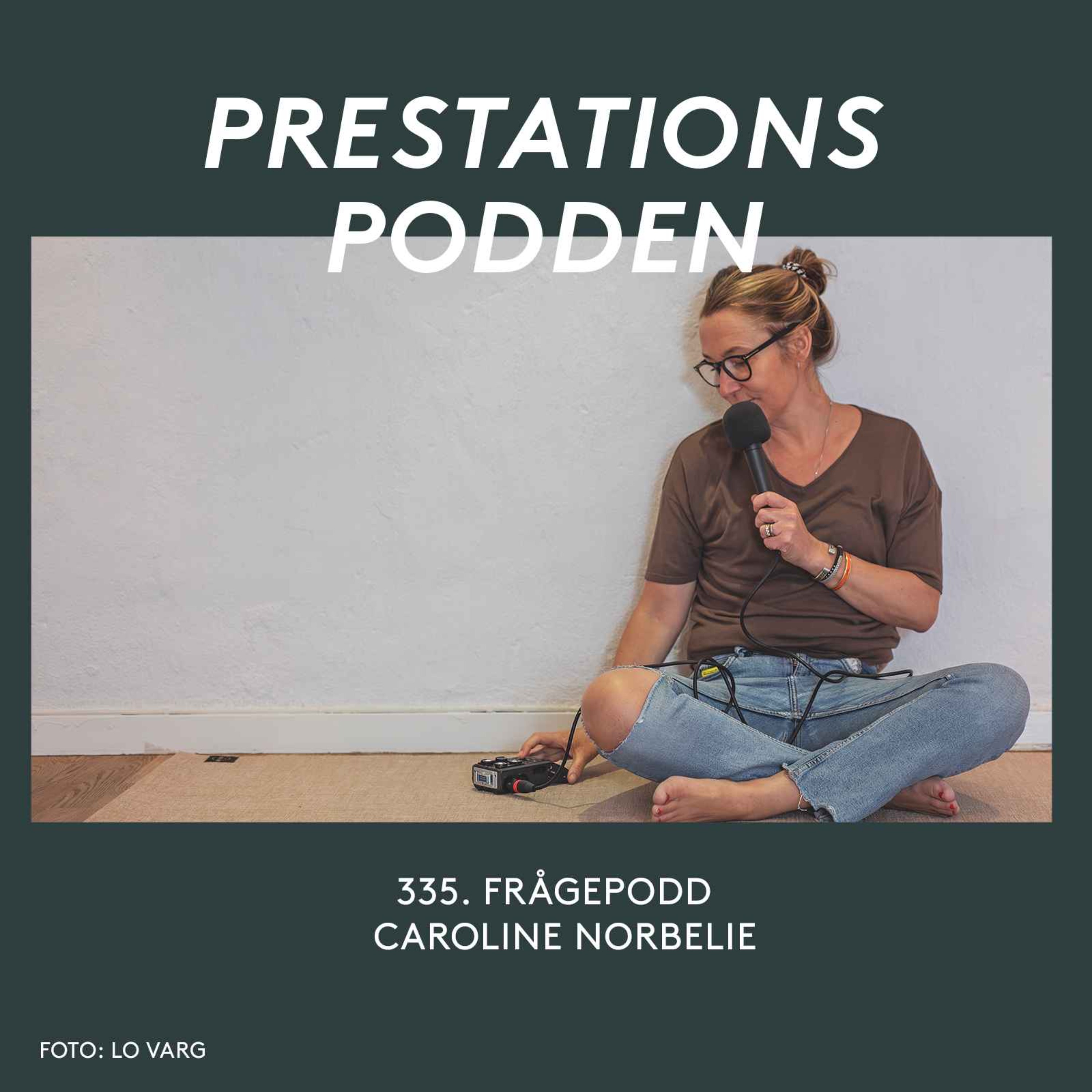 cover art for Frågepodd - Caroline Norbelie