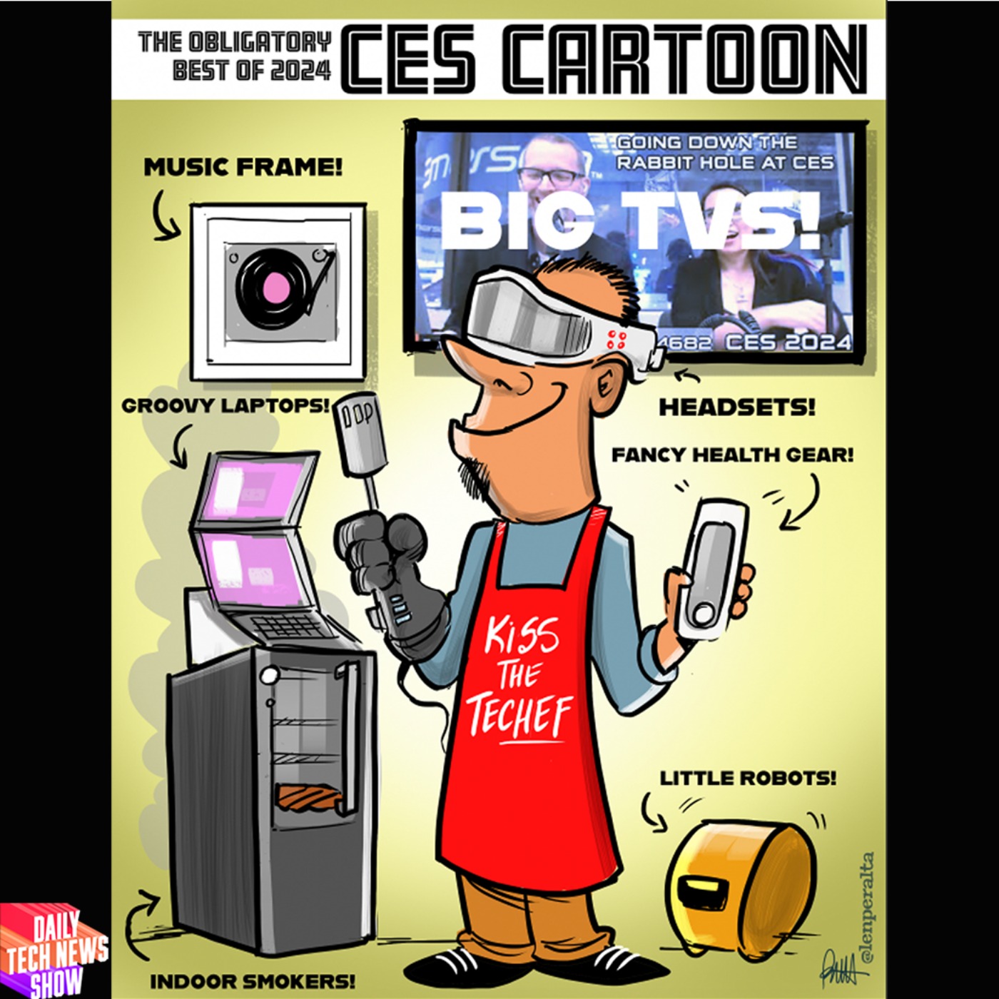 cover art for Best of CES 2024 - DTNS 4684