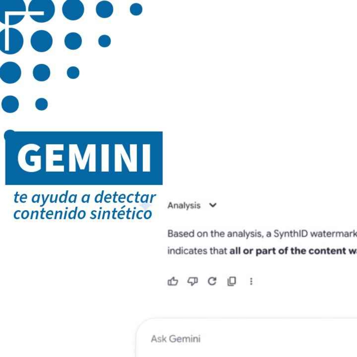 Gemini te ayuda a detectar contenido sintético - NTX 437
