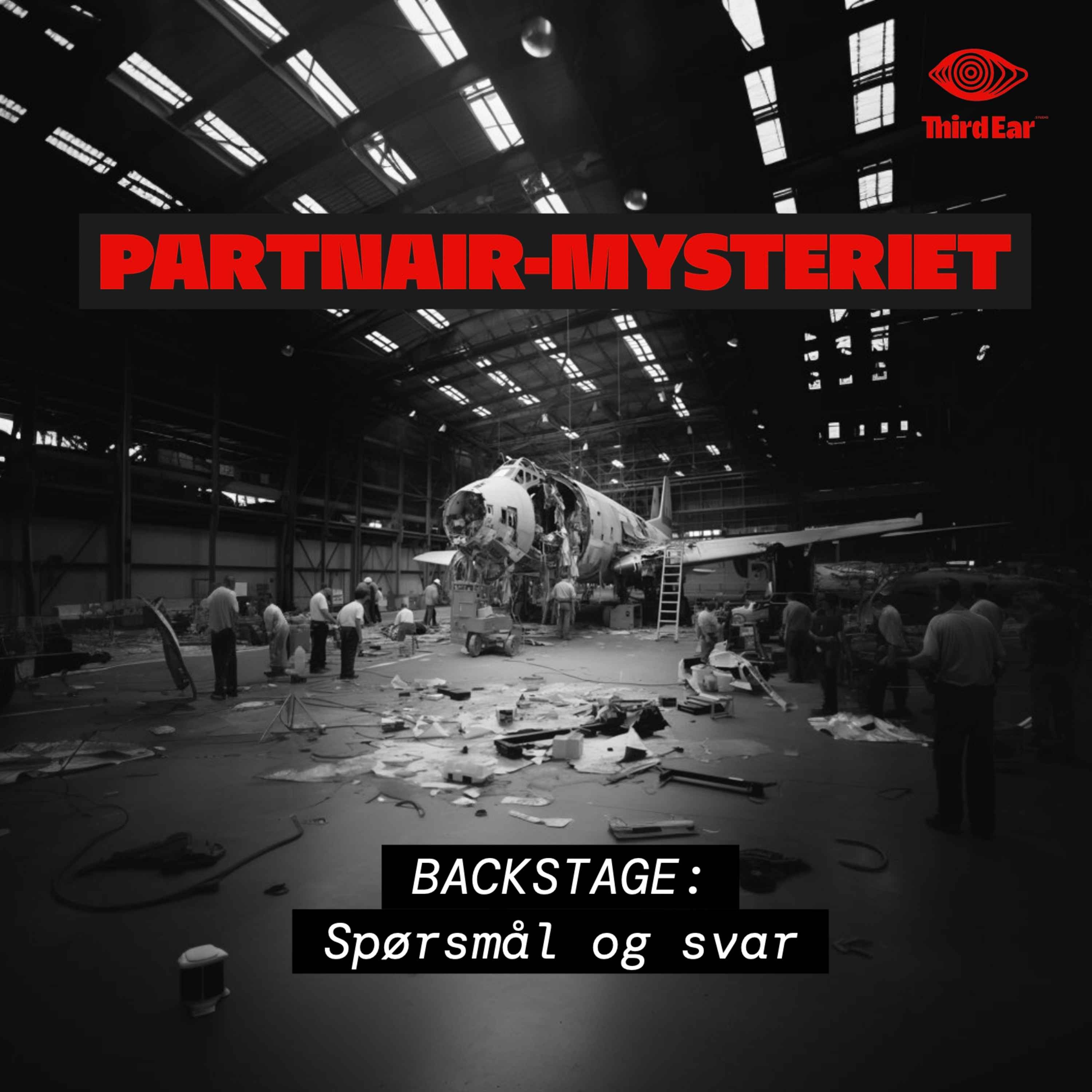 Partnair-mysteriet - Backstage: Spørsmål og svar