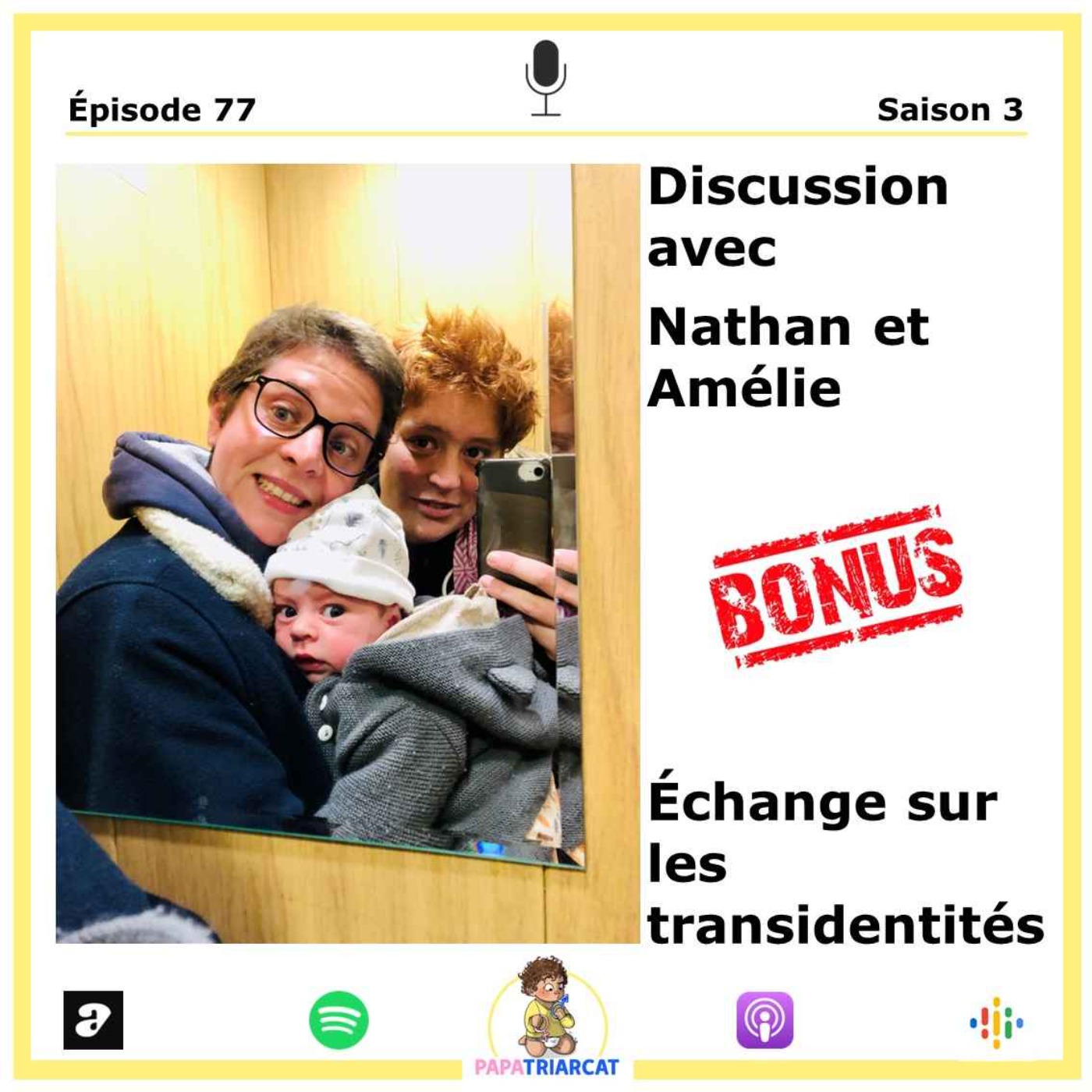 DECOUVERTE BONUS #77 - Echange sur les transidentités - Discussion avec Nathan et Amélie