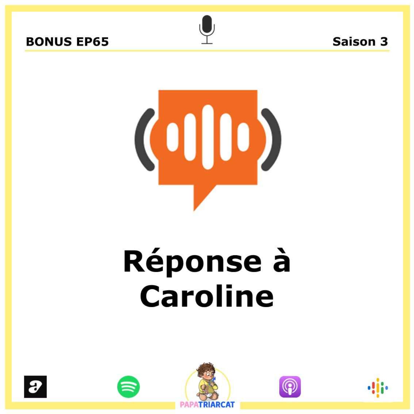 REPONSE BONUS EP65 - Caroline