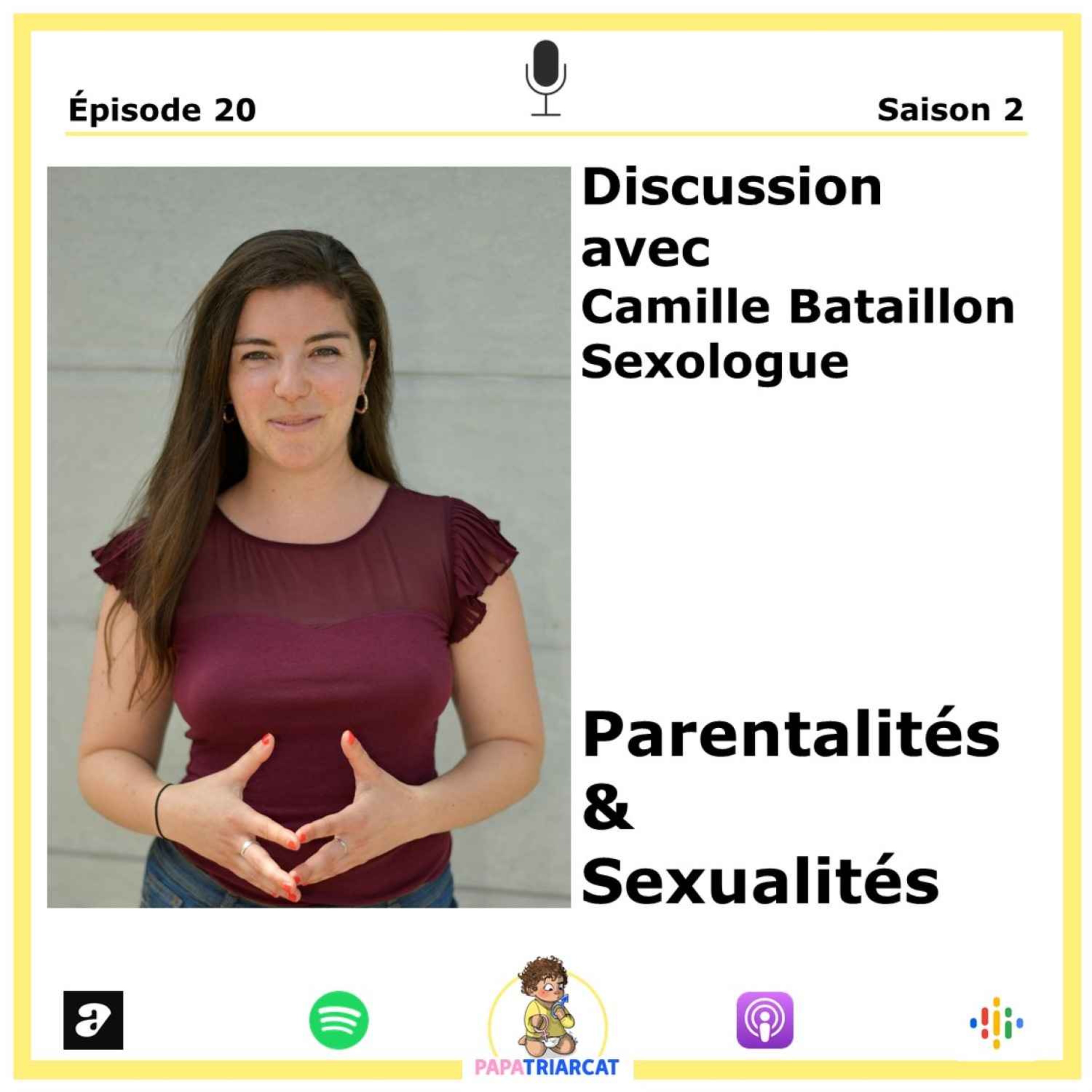 cover art for REDIFFUSION #20 - Parentalités & sexualités - Discussion avec Camille Bataillon Sexologue