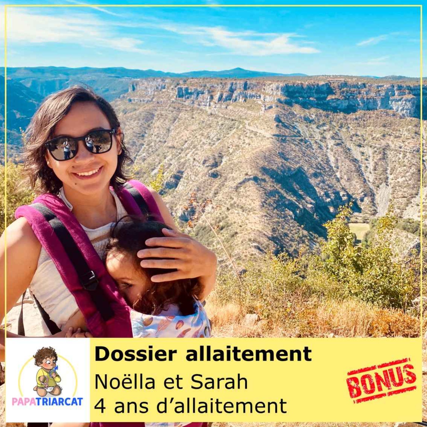 DECOUVERTE BONUS Dossier allaitement - 4 ans d'allaitement - Noëlla