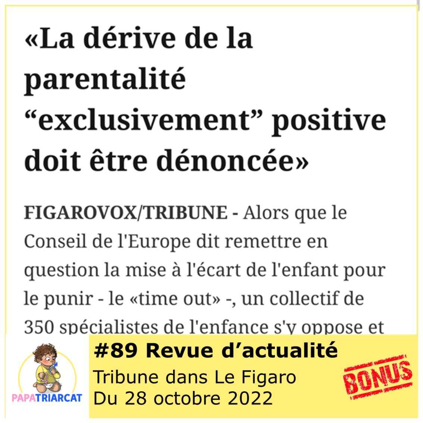 DECOUVERTE BONUS #89 - Tribune dans le Figaro du 28 octobre 2022 - Revue d'actualité