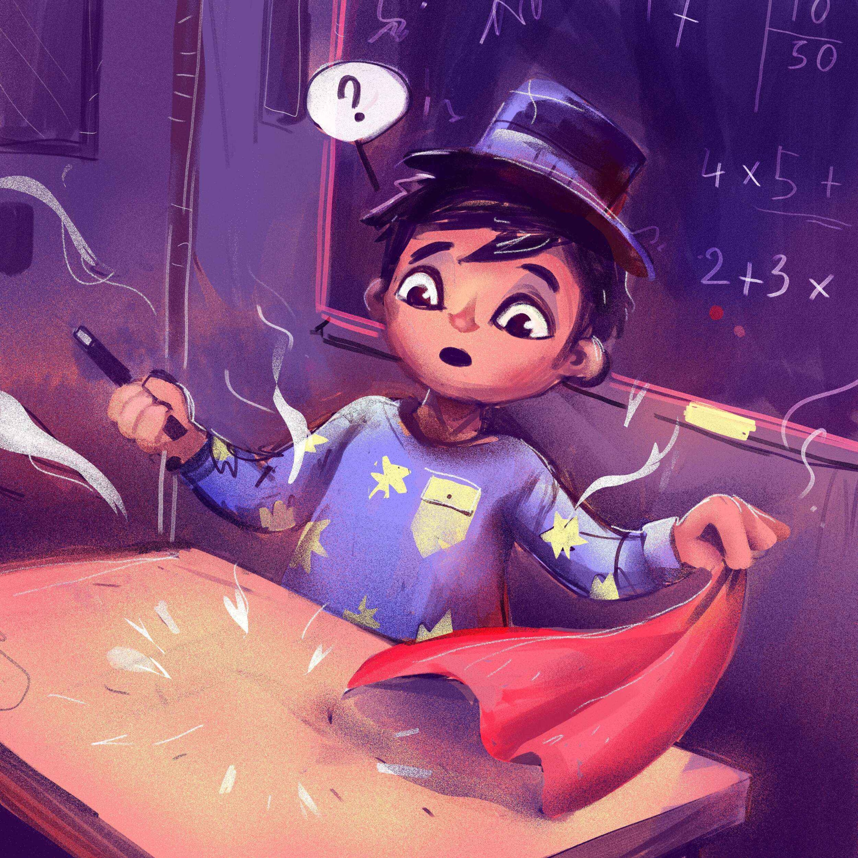 Le cartable disparu