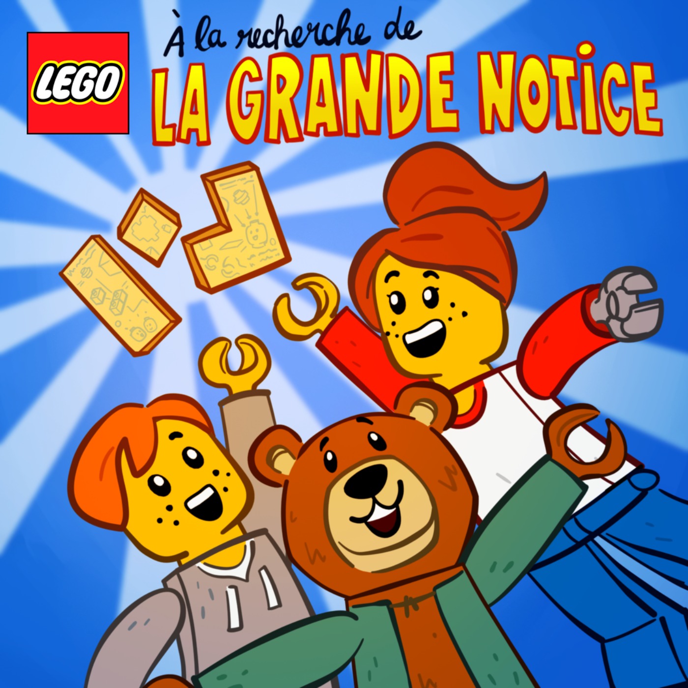 cover art for LEGO - Série Audio - À la recherche de la Grande Notice - Episodes 1 à 4.
