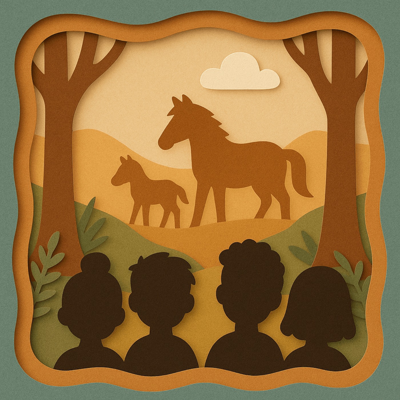 Le cheval sauvage - Le refuge du Volpil