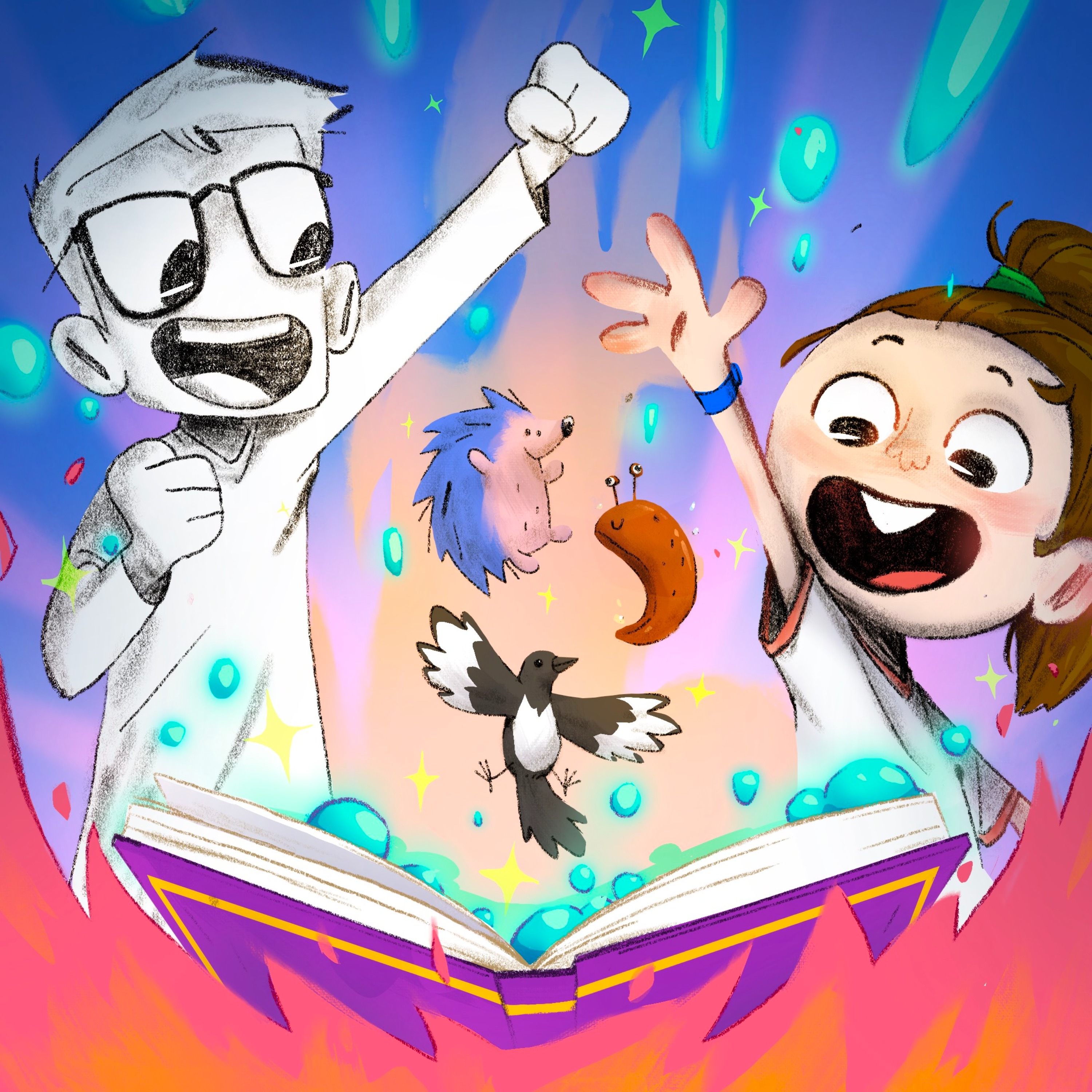 Les P'tites Histoires - Histoire mijotée n°26 - Le hérisson et les limaces légendaires